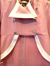The Pirateer Jacket Pink & White