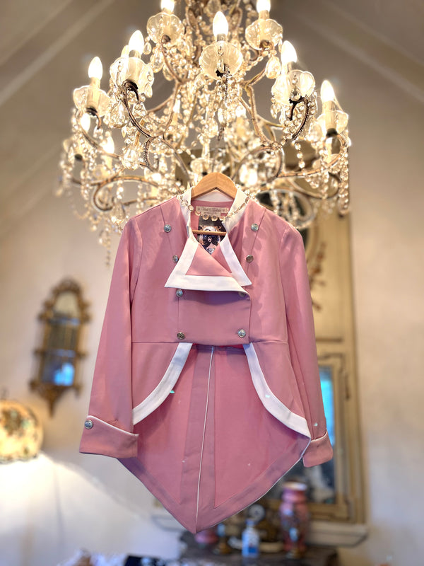 The Pirateer Jacket Pink & White