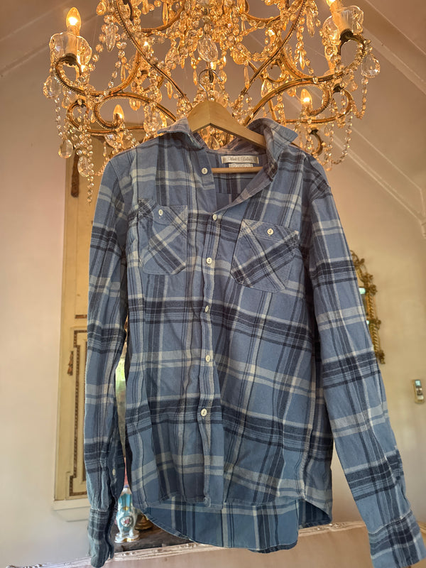 Vintage Flannel - Original Logo  - Number 43 Size - Large