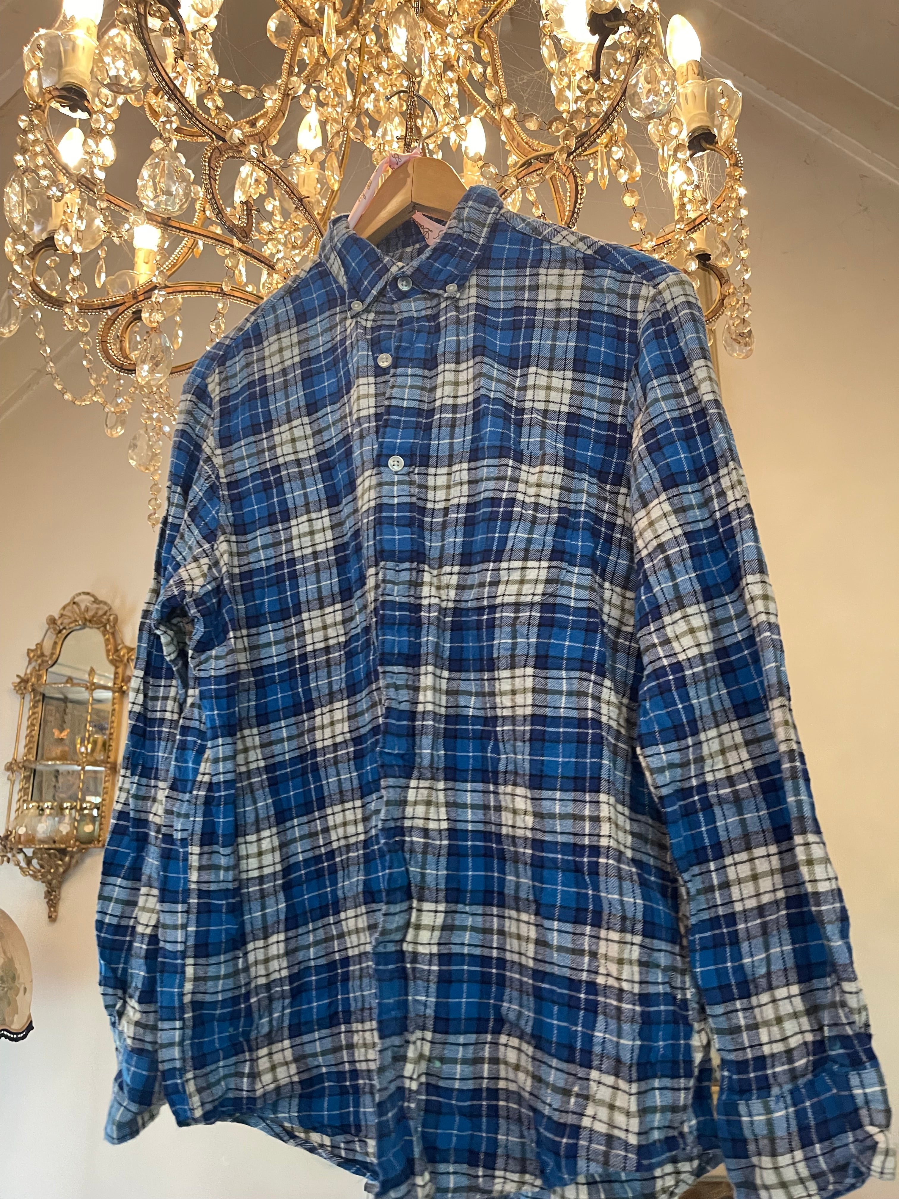 Vintage Flannel - WDB Logo - Number 17  - Size - Medium -