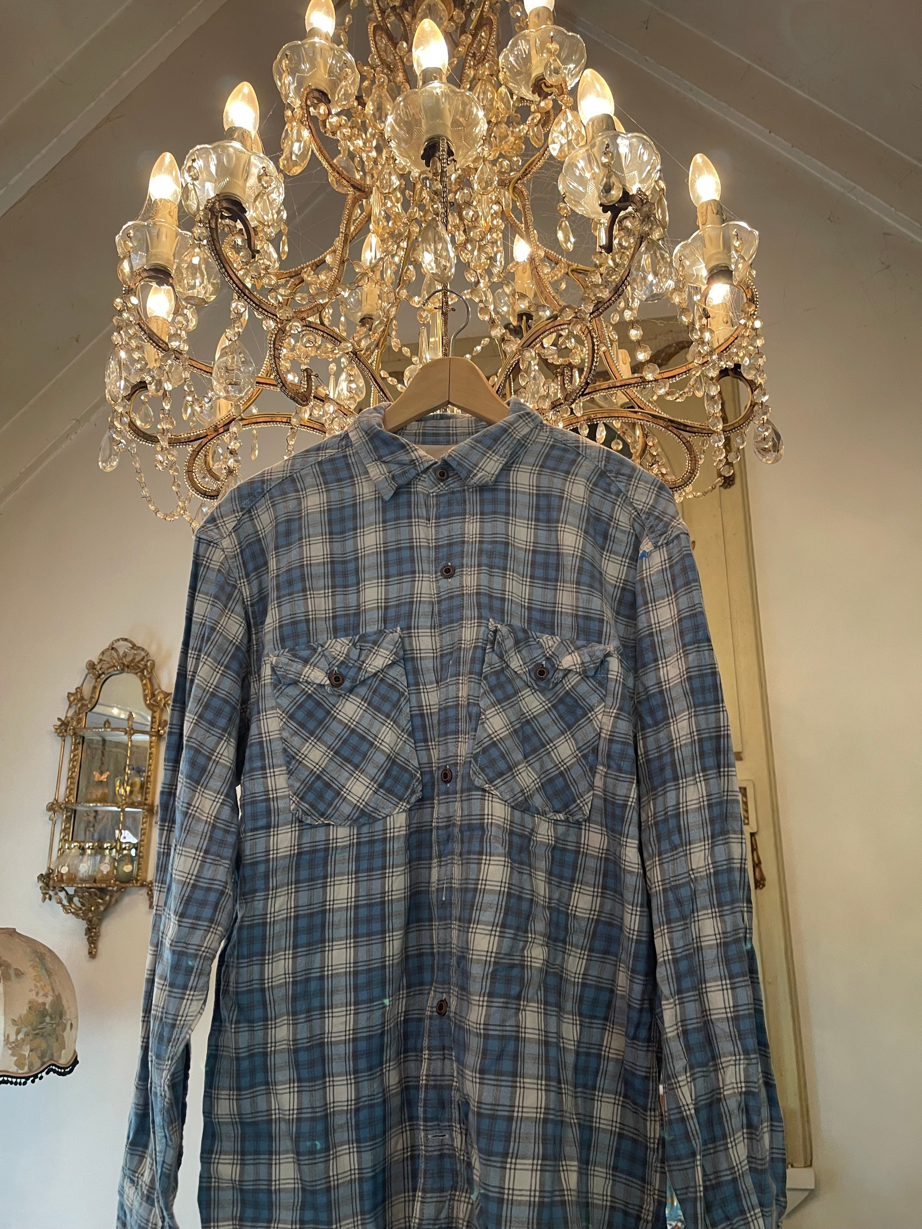 Vintage Flannel -Logo   - Number 39 Size - L