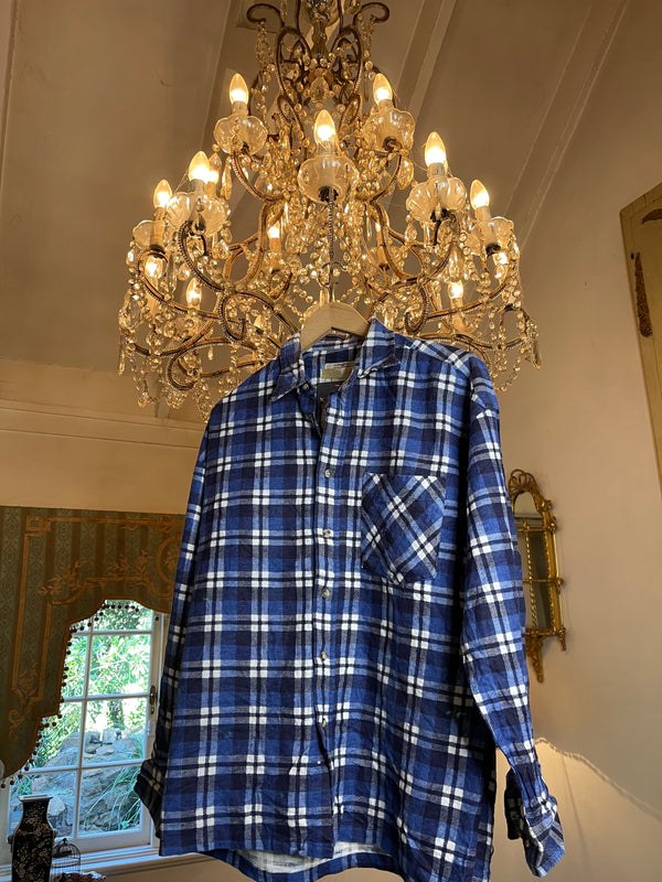 Vintage Flannel - Original Logo Print - Number 25 - Size - Large