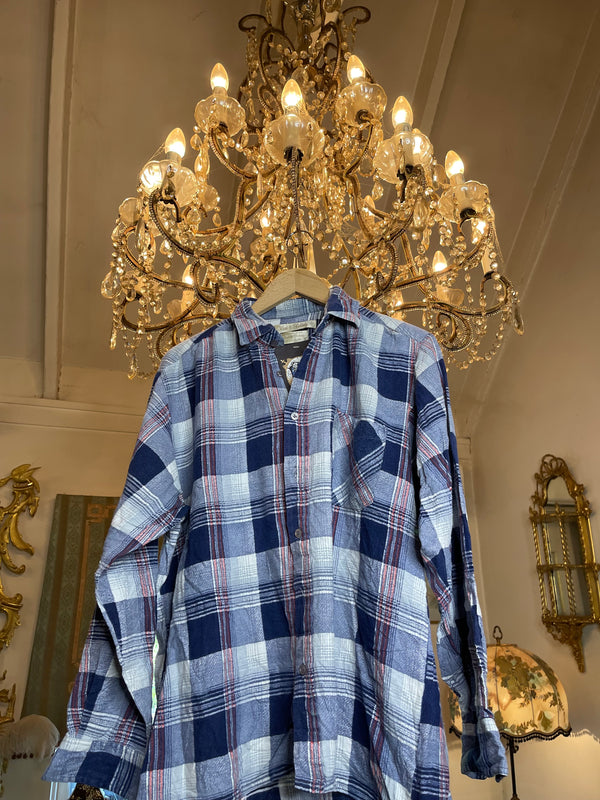 Vintage Flannel - Original Logo Print - Number 24 - Size - Medium