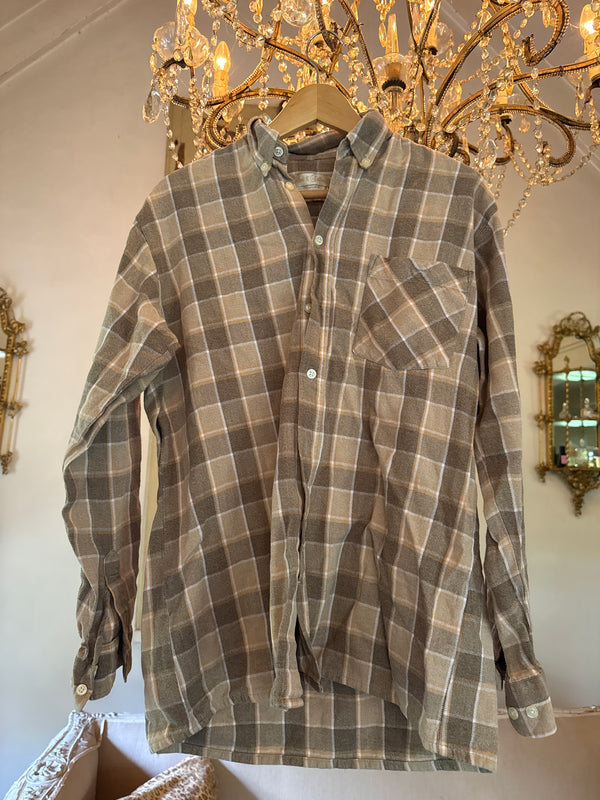 Vintage Flannel - Skull - Number 53 - Size - Large