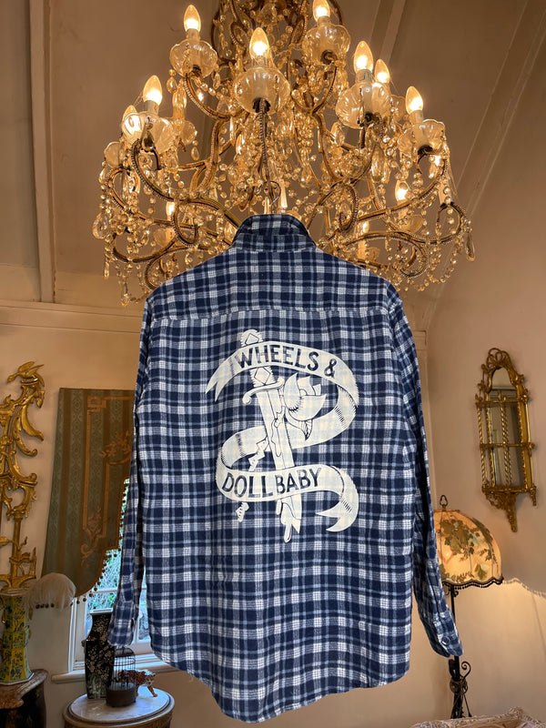 Vintage Flannel - Original Logo Print - Number 29 - Size - Medium