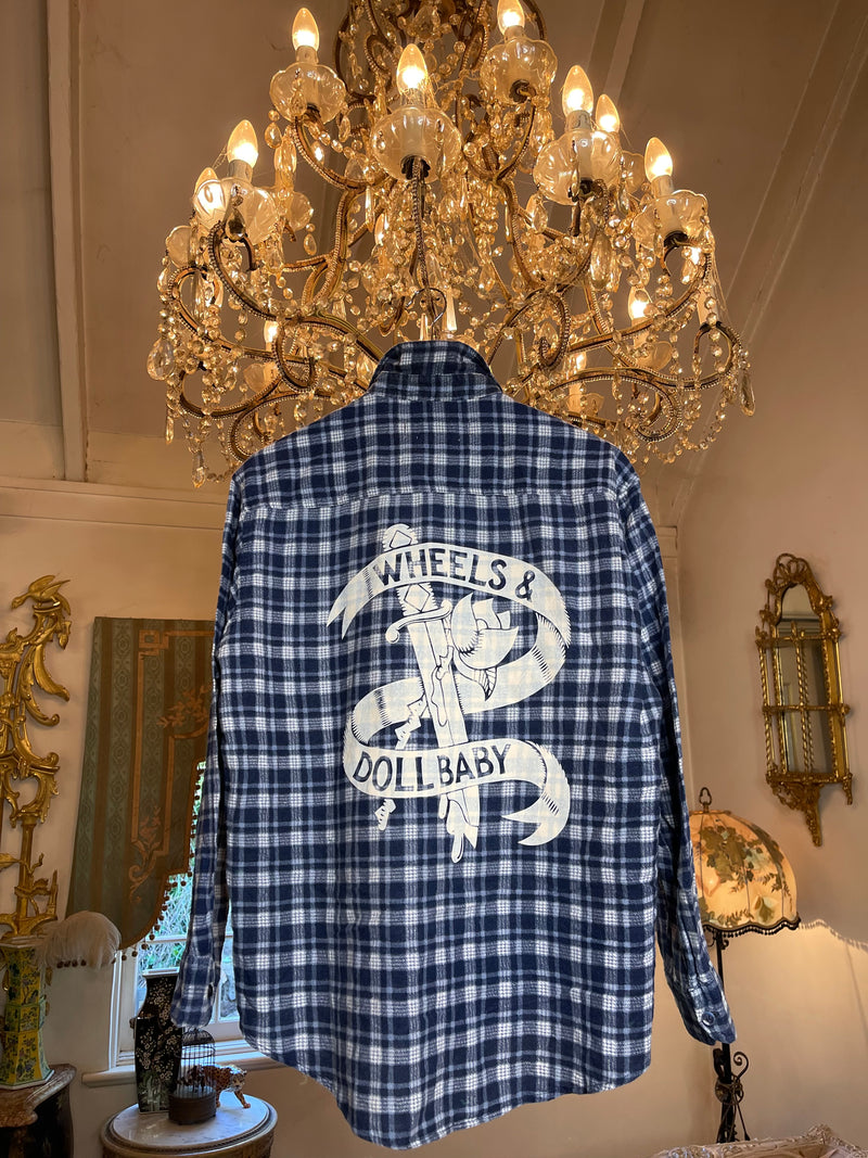 Vintage Flannel - Original Logo Print - Number 29 - Size - Medium
