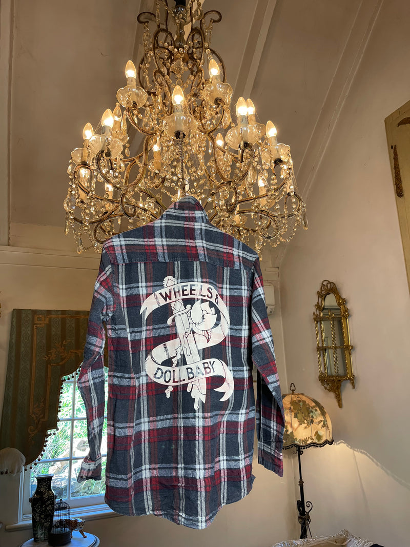 Vintage Flannel - Original Logo Number 16 - Size Large
