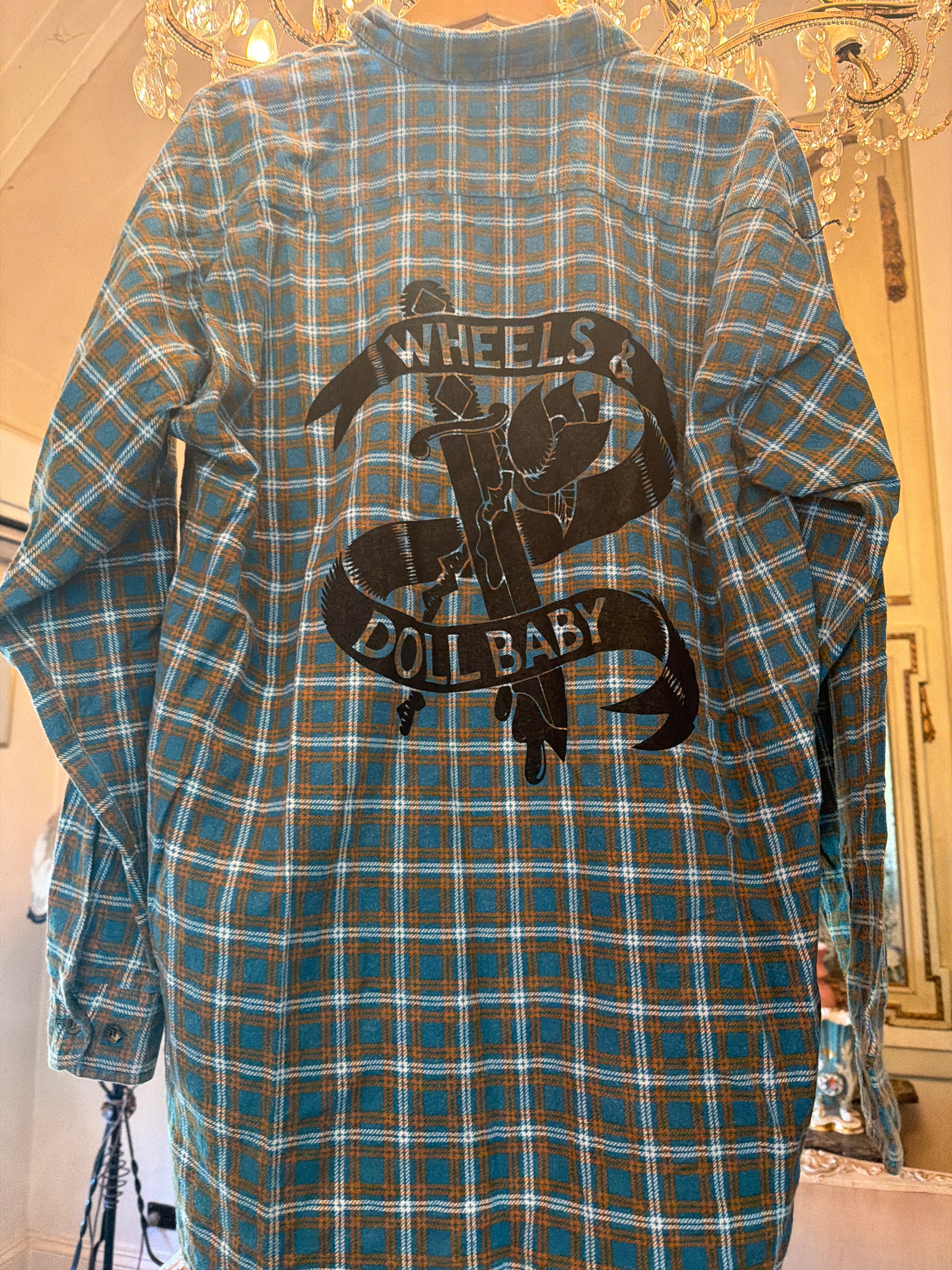 Vintage Flannel - Number 107 - Original Logo - Size XL