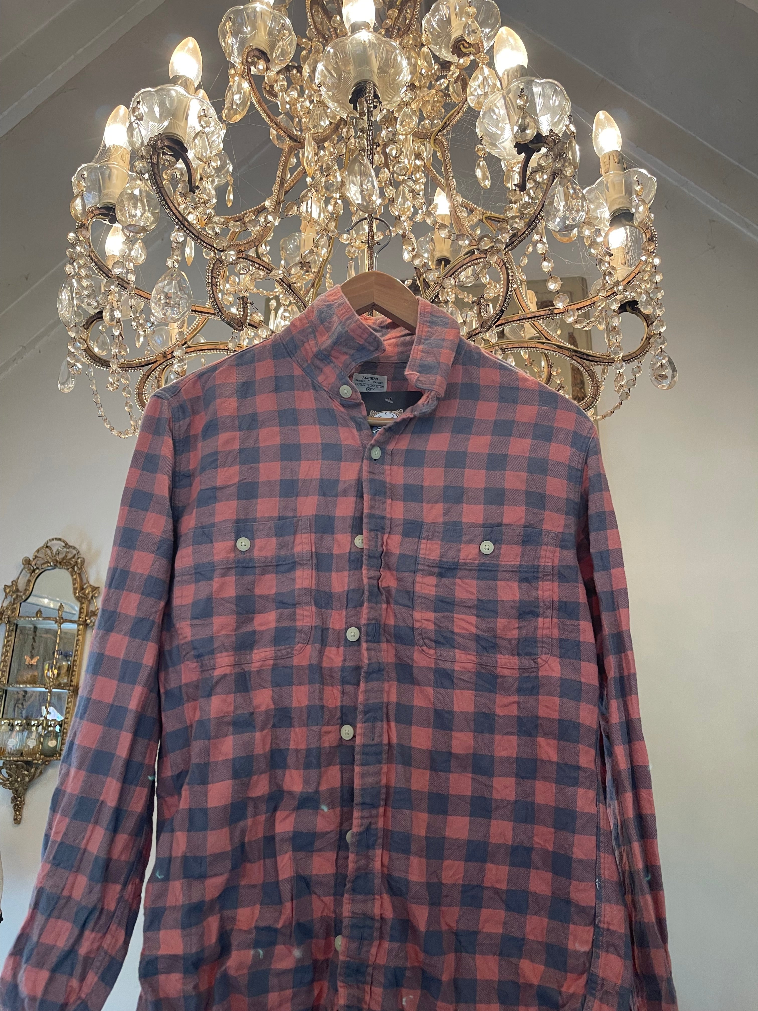 Vintage Flannel - Logo print Skull    - Number 116 Size - XL Men’s