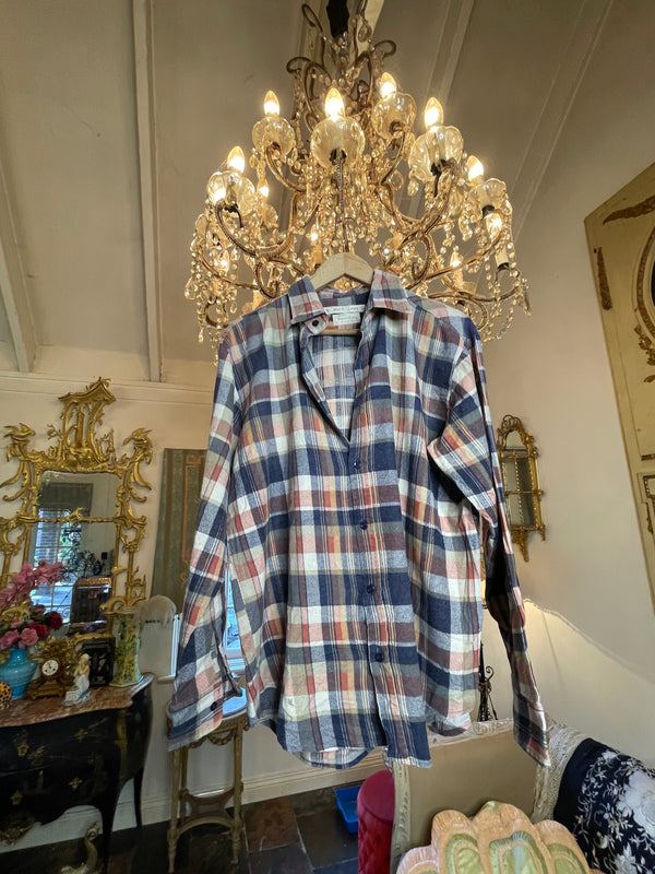 Vintage Flannel - Original Logo - Number 51 - size Medium