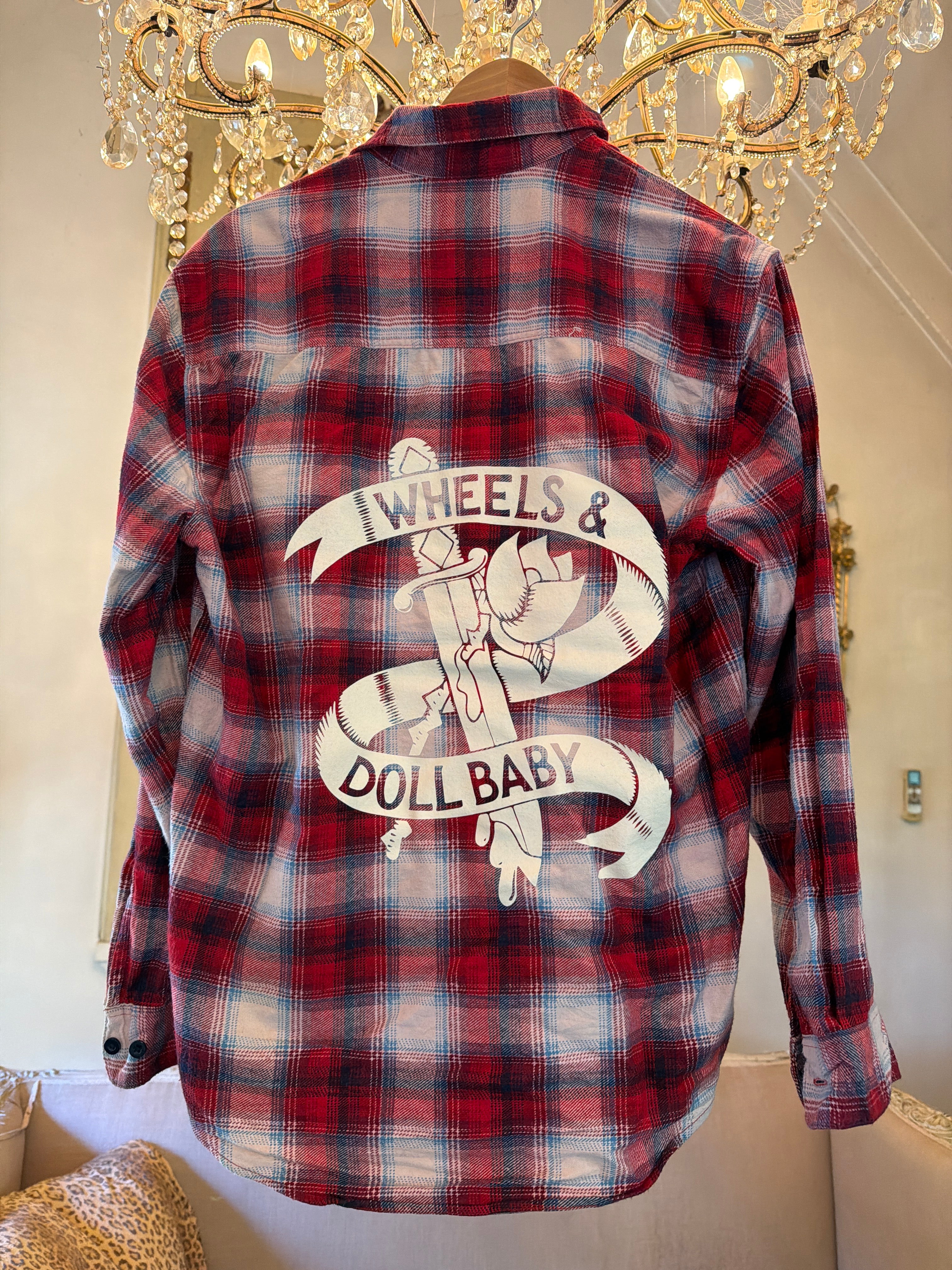Vintage Flannel - Original Logo   - Number 57 - Size - M