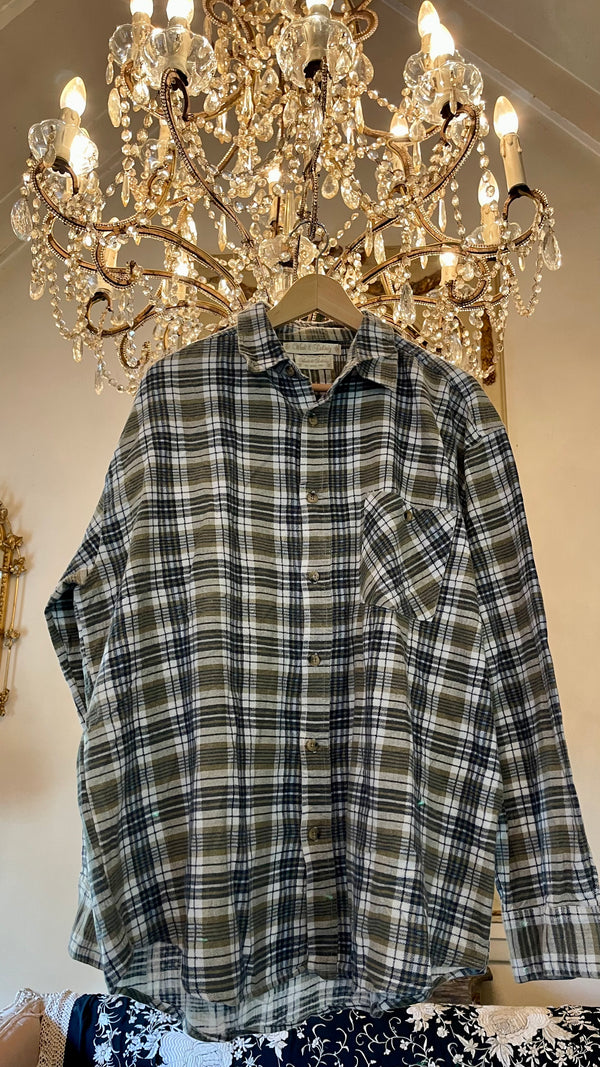 Vintage Flannel - Original Logo - Number 81 - Size - Large