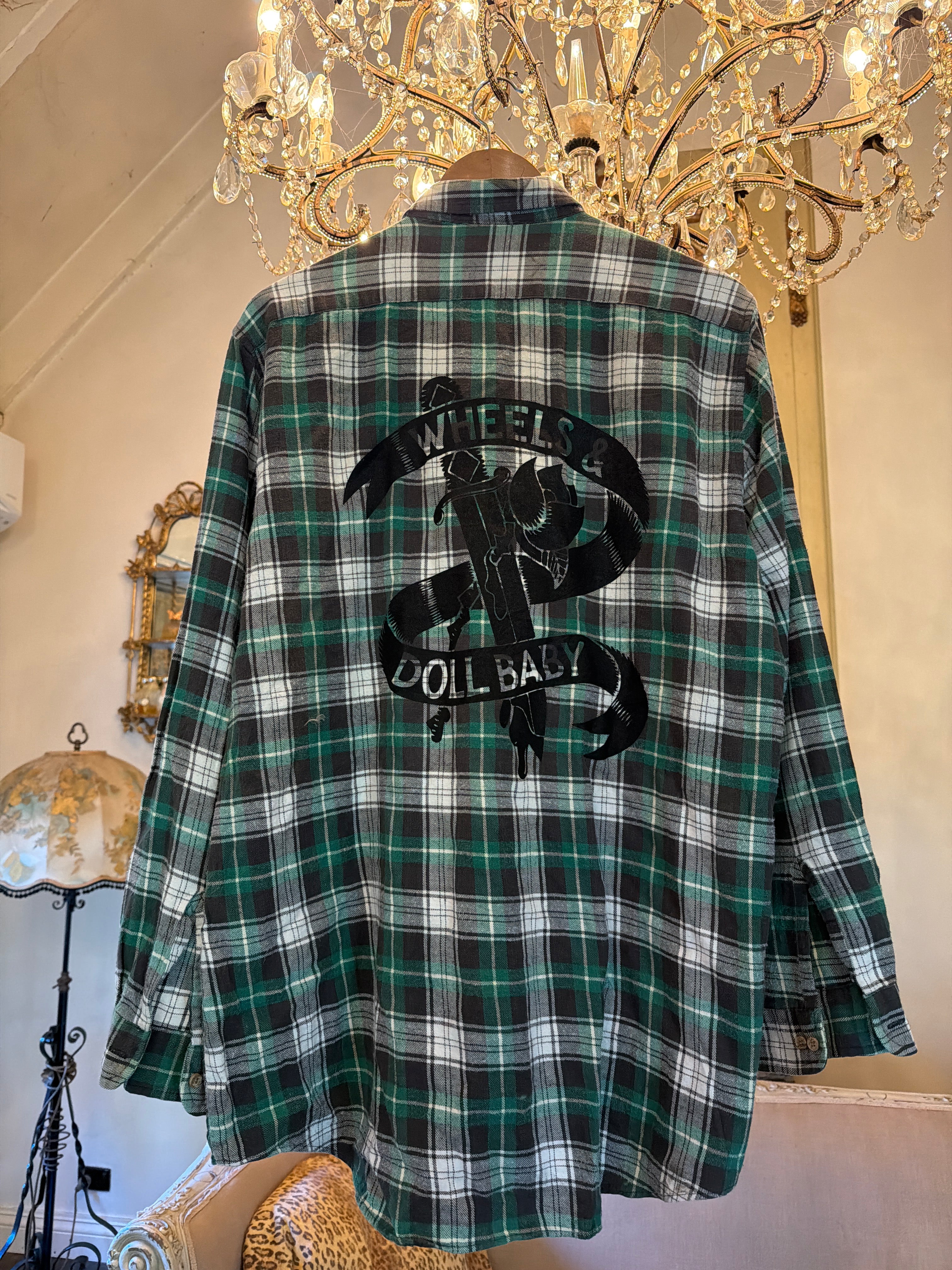 Vintage Flannel - Original Logo Print Number 62 - size Large