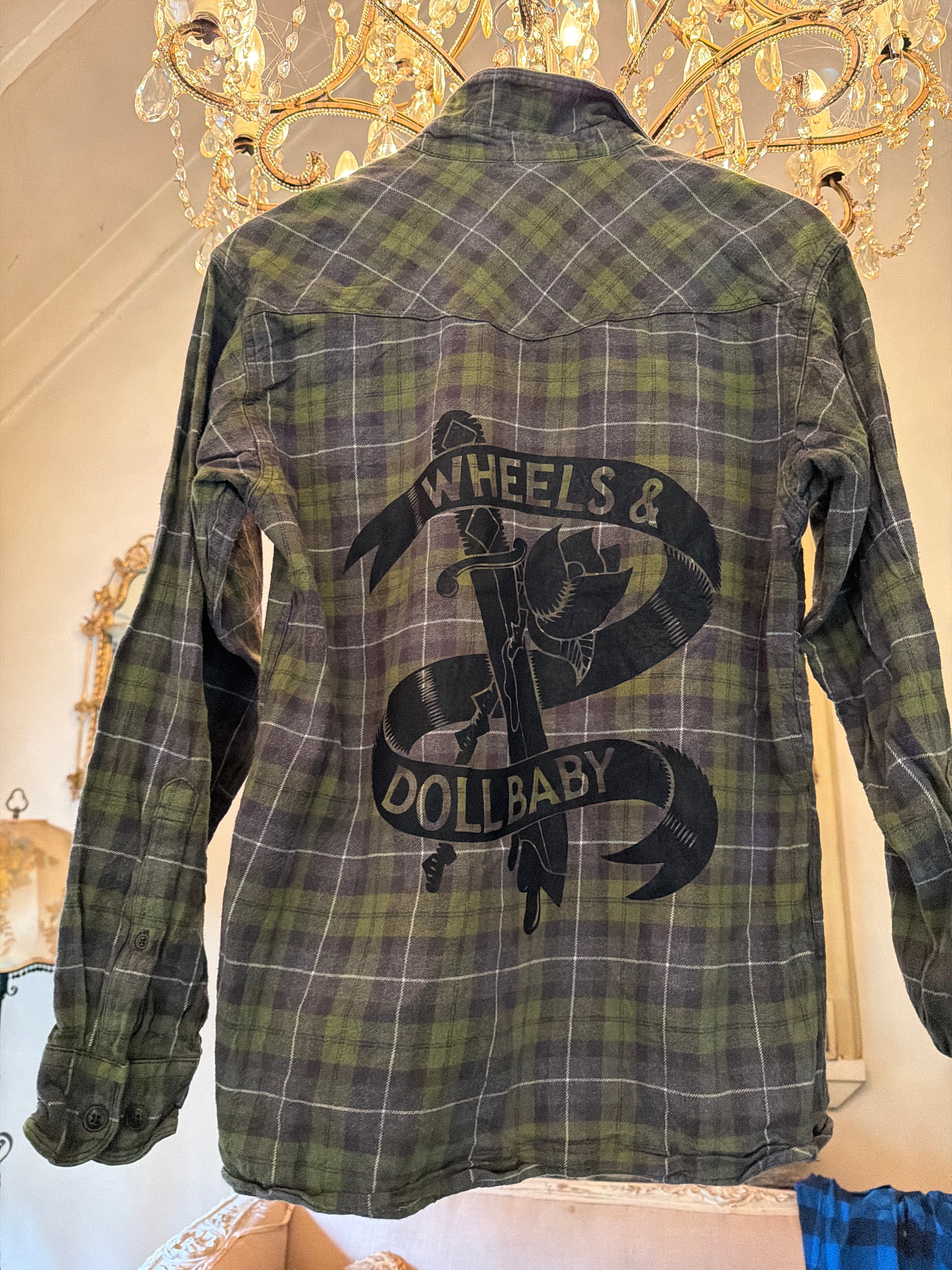 Vintage Flannel - Original Logo - Number 14 - Size - S men’s