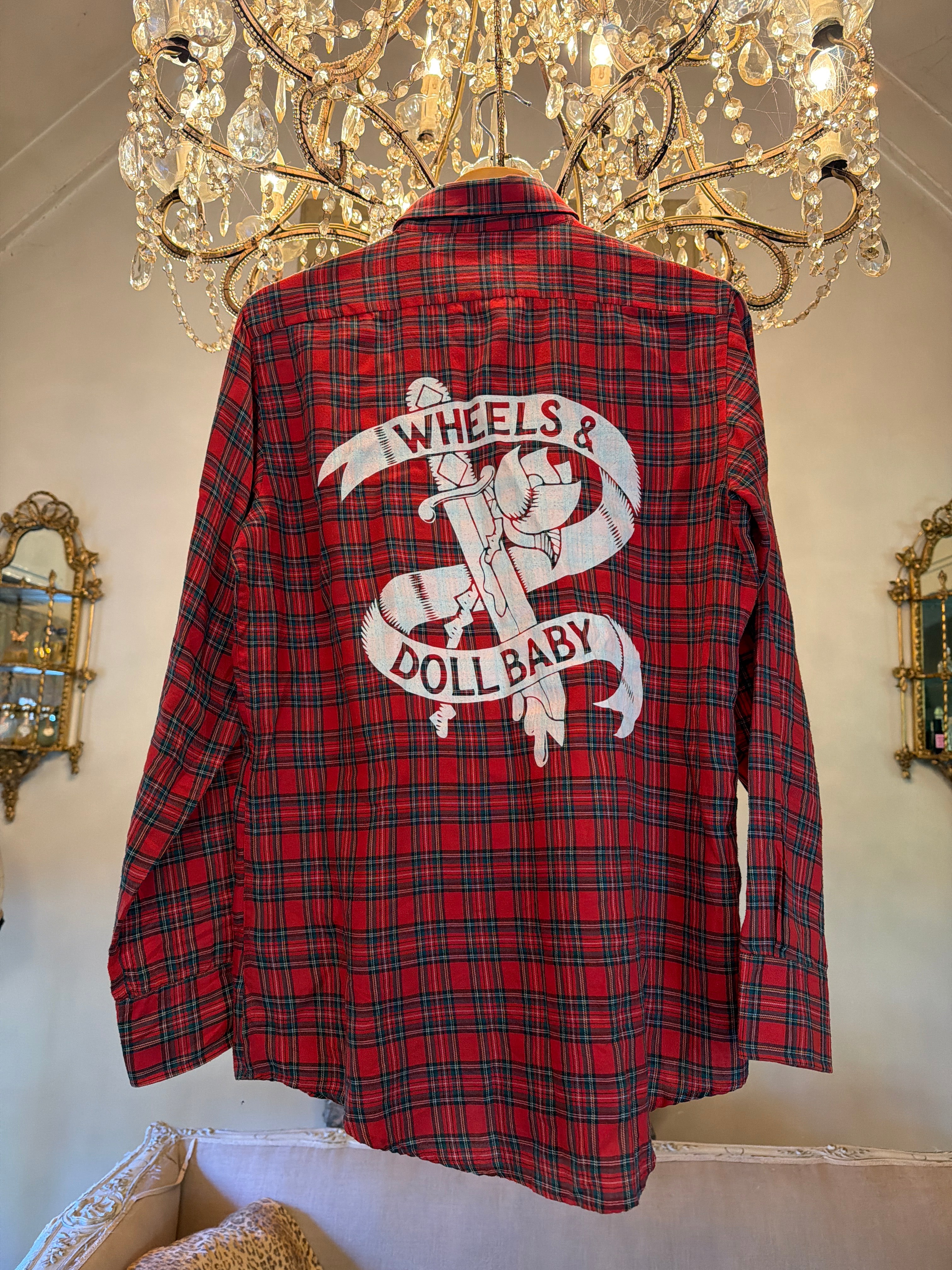 Vintage Flannel - Original Logo  - Number 42 Size -M
