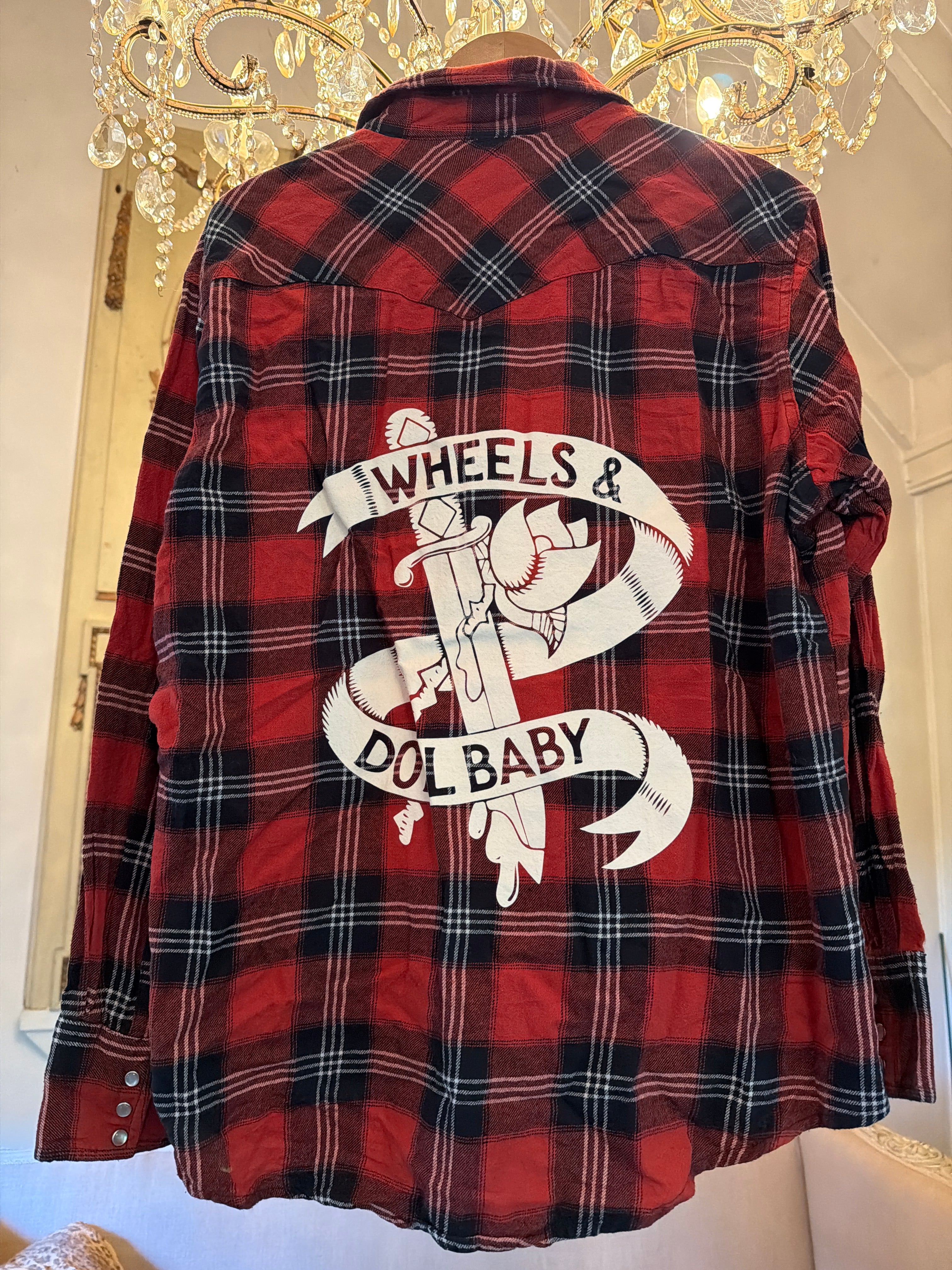 Vintage Flannel - Original Logo Print - Number 83 - Size L men’s