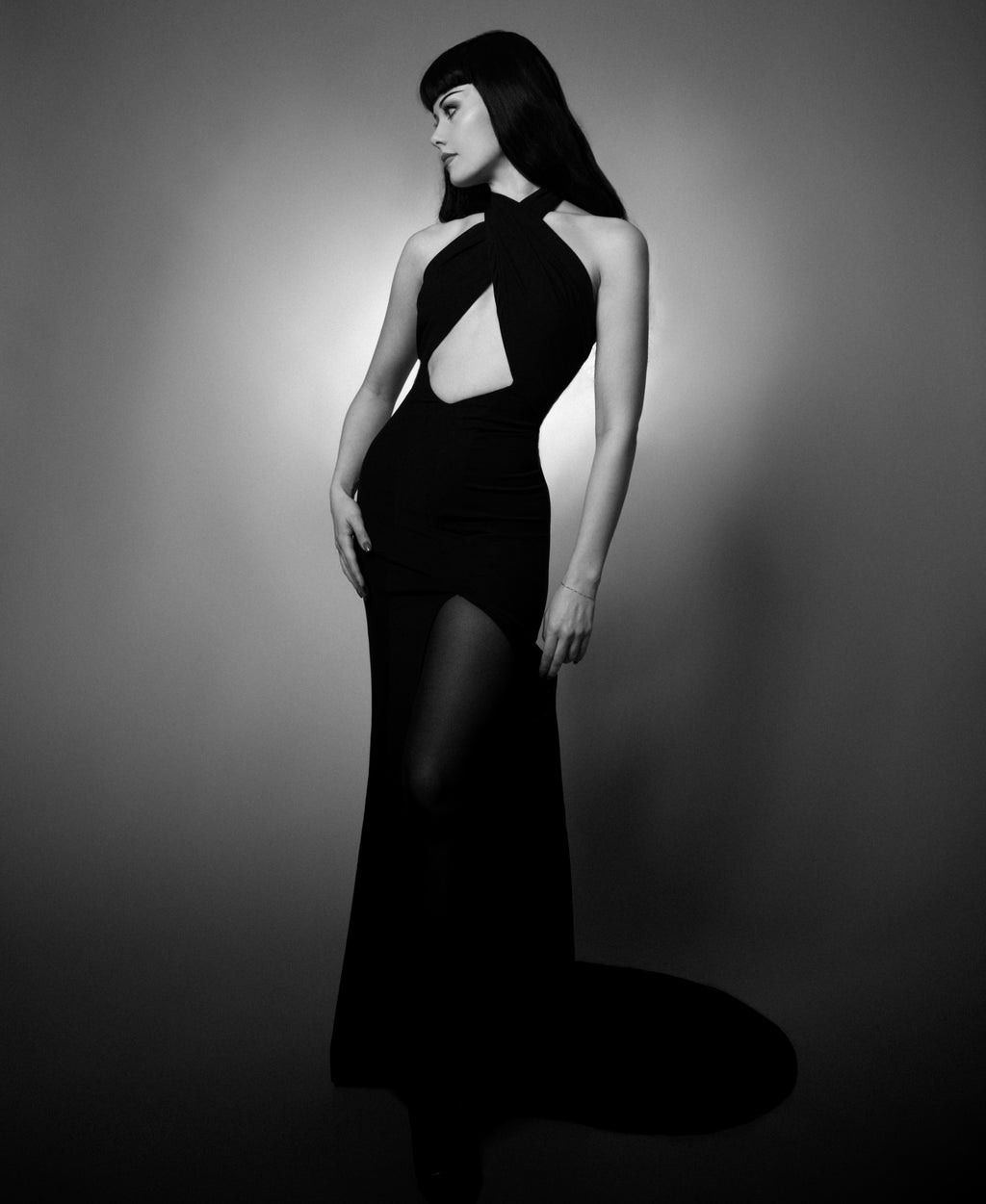 The 1930’s Halter Neck Gown