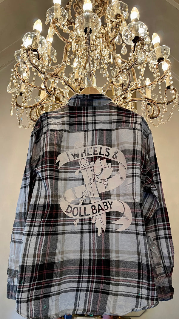 Vintage Flannel - Original Logo - Number 106 - Size - Medium