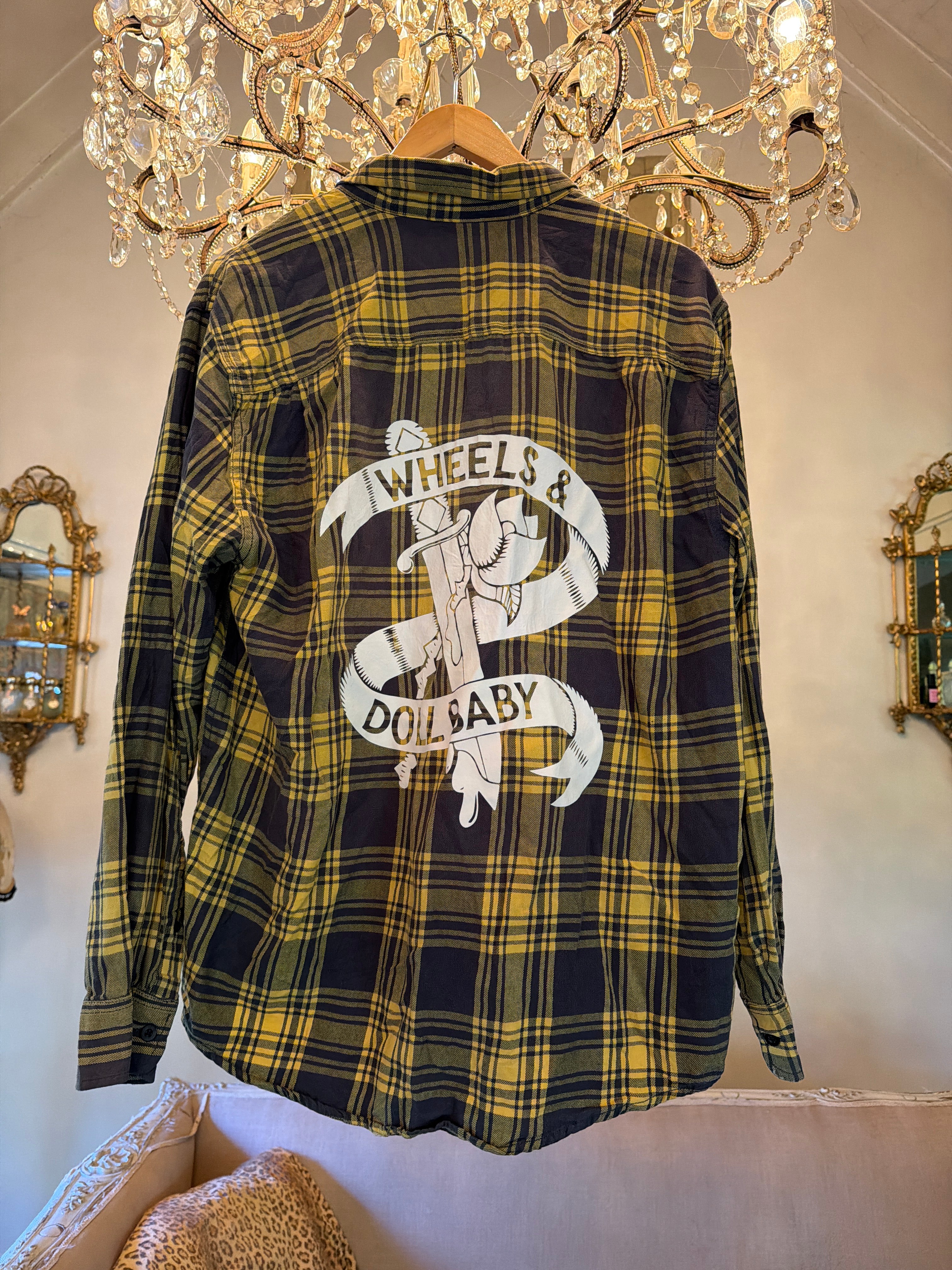 Vintage Flannel - Original Logo  - Number 99 - Size - L mens