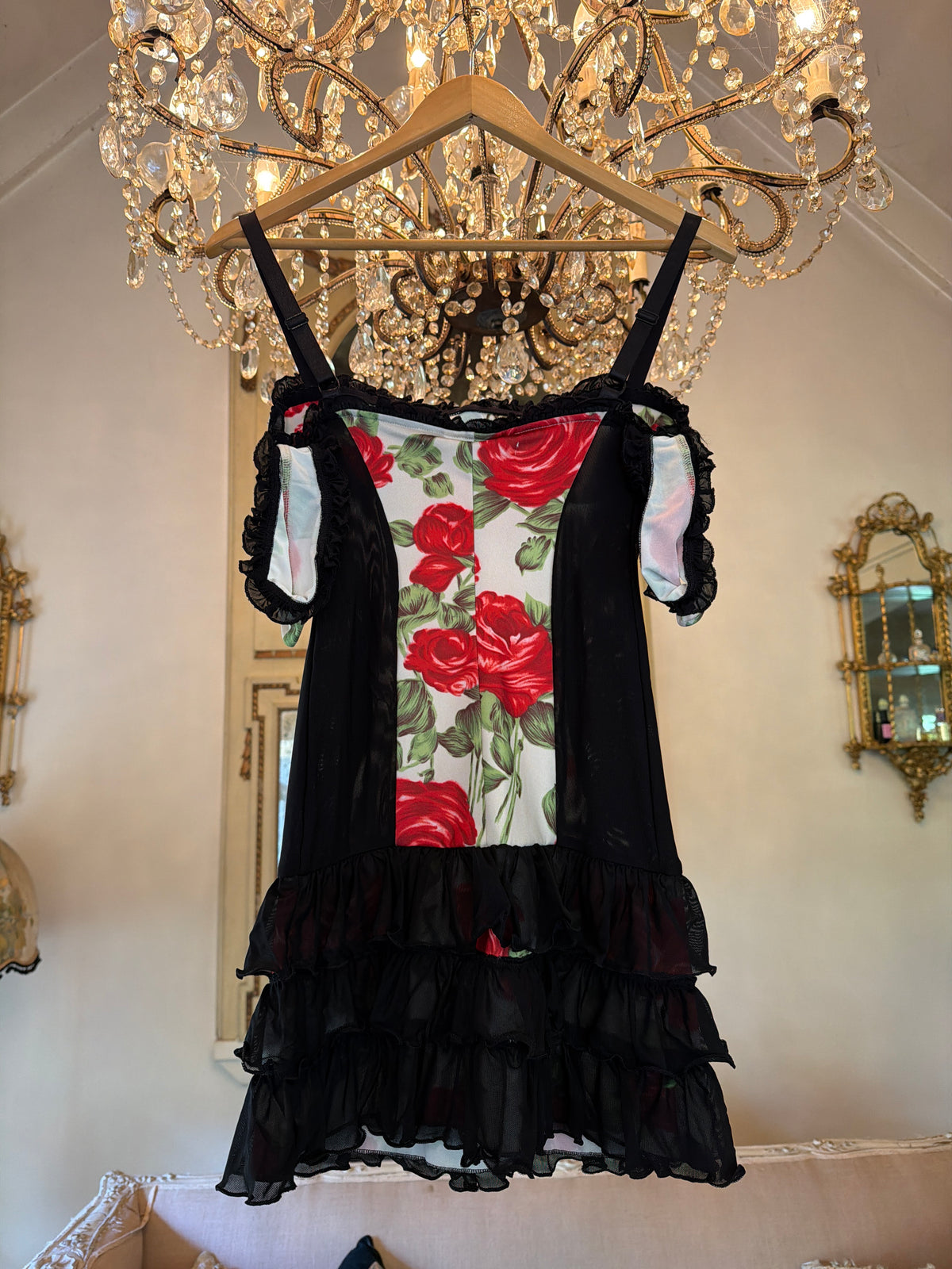 Garage Sale - Garden of Eden Dress - missing bow - size 8