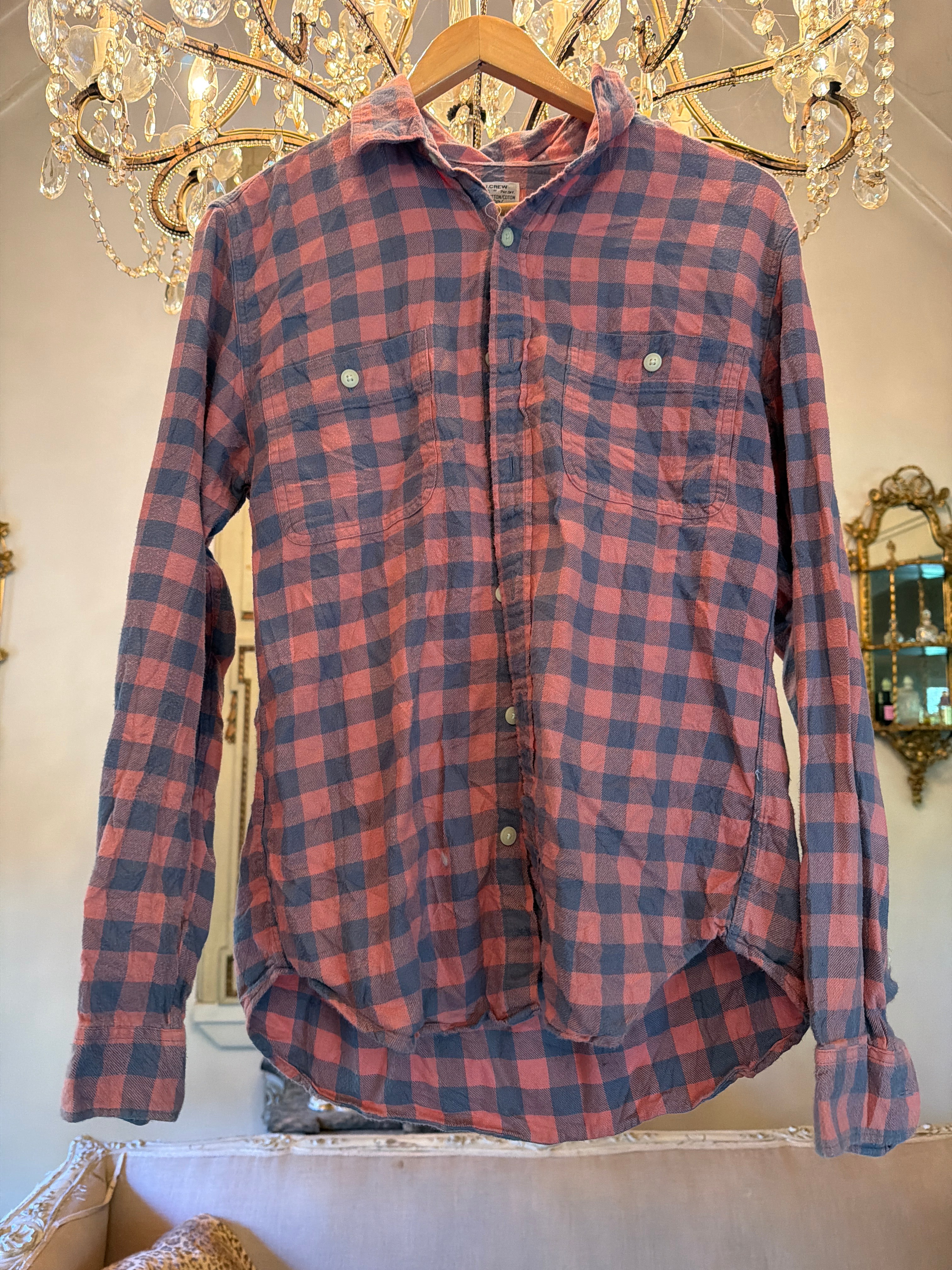 Vintage Flannel - original logo - Number 45 Size - M