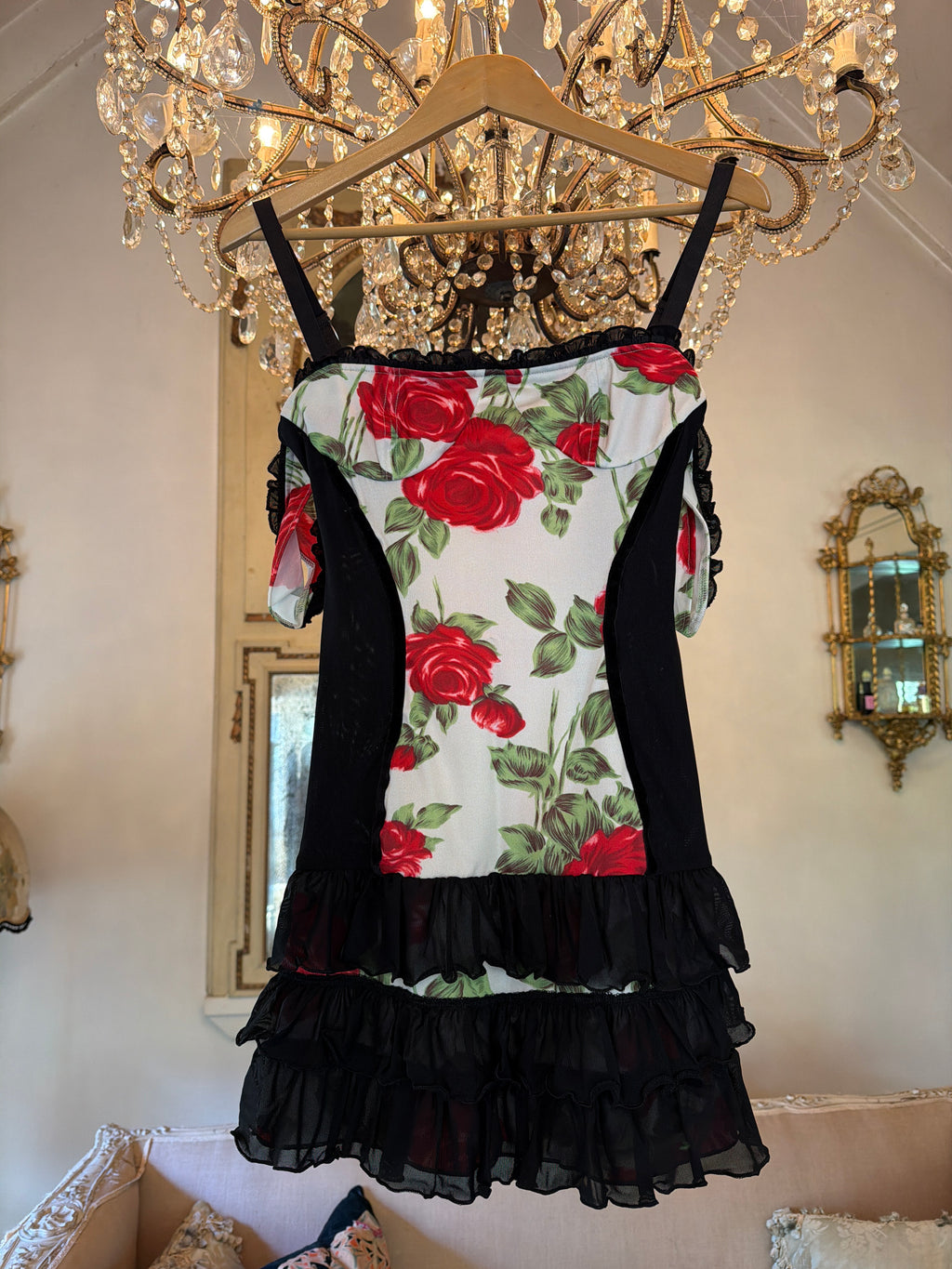 Garage Sale - Garden of Eden Dress - missing bow - size 8