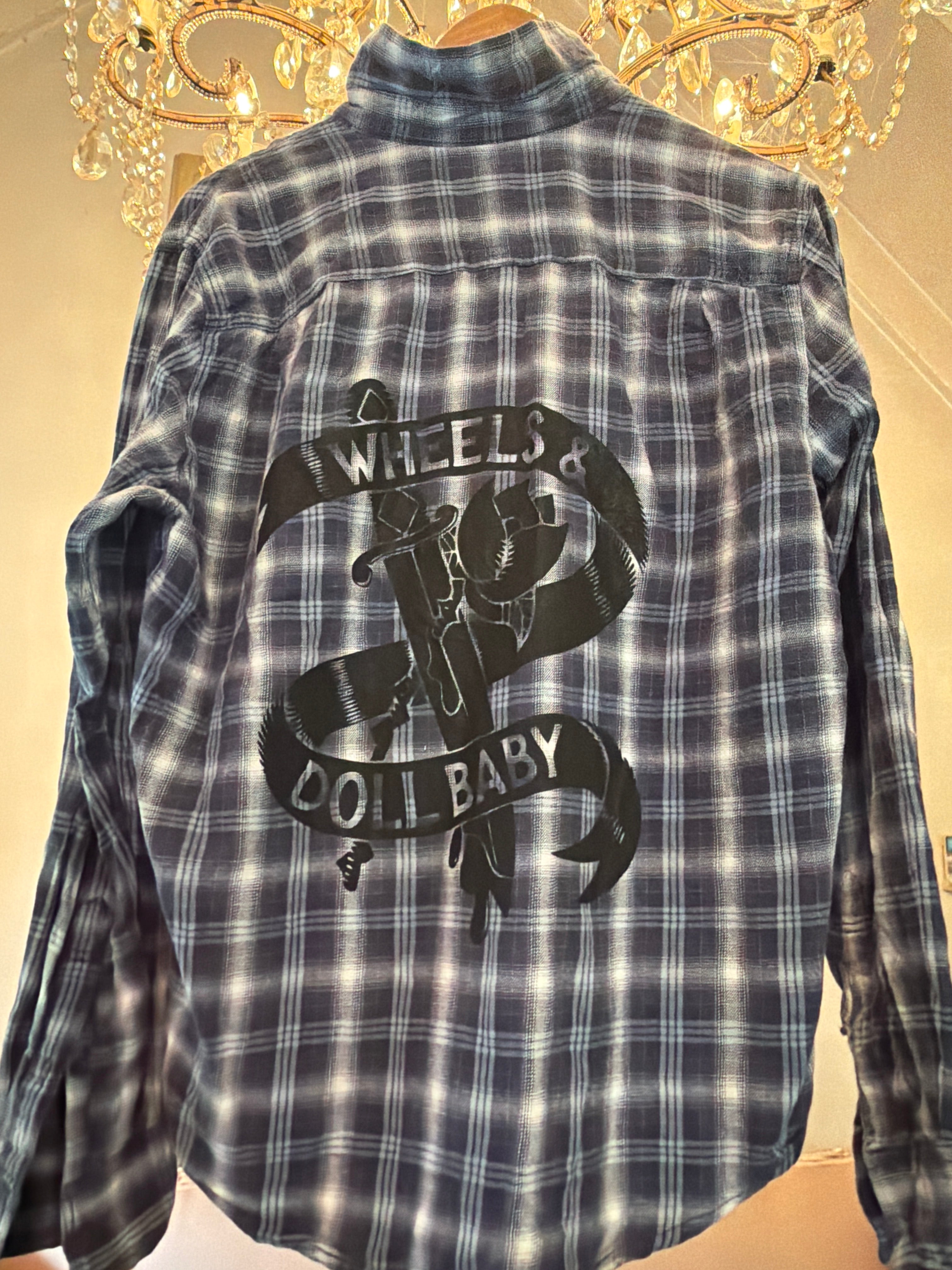 Vintage Flannel - original logo print  - Number 35 - Size L men’s