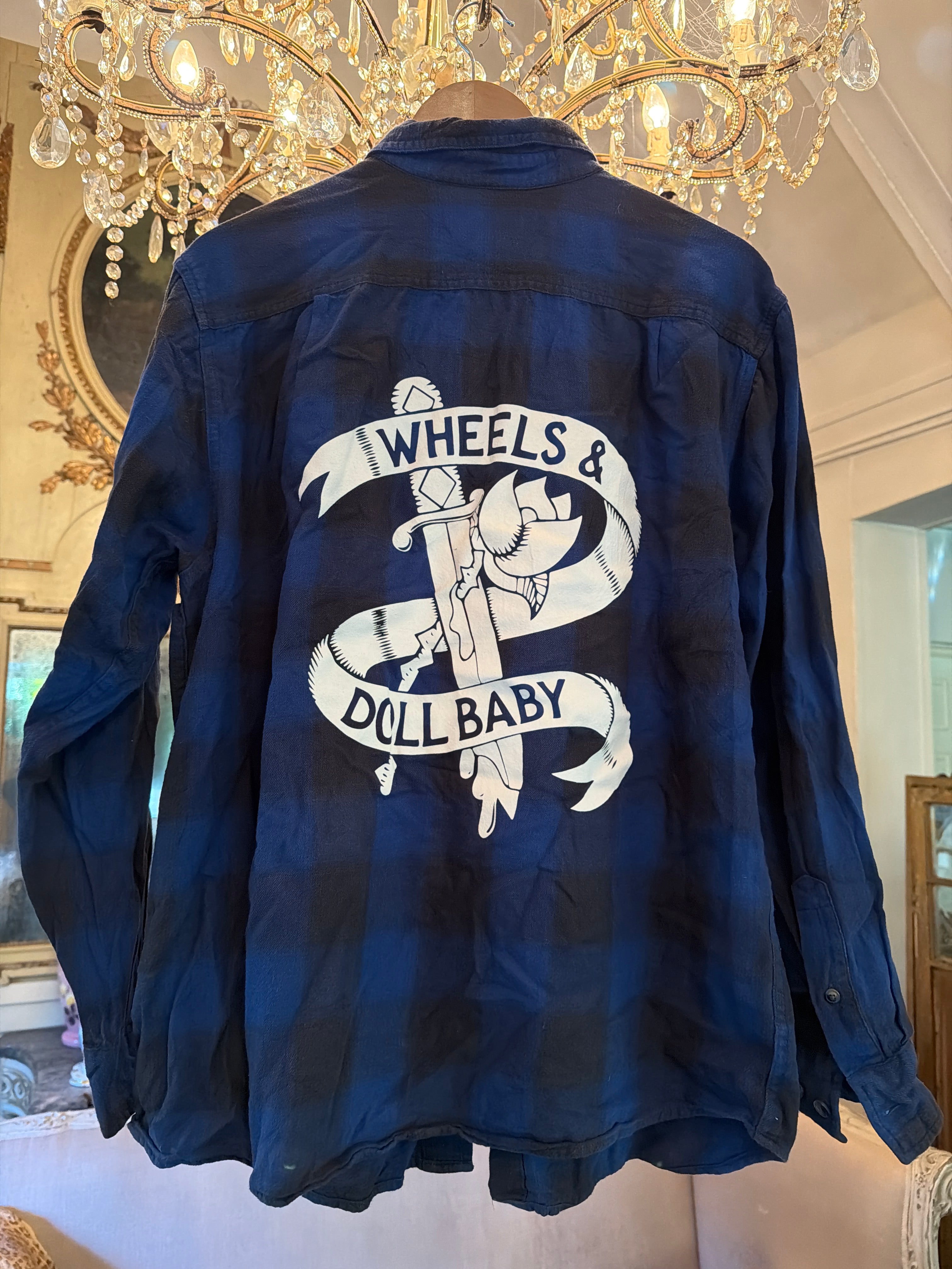 Vintage Flannel - Original Logo - Number 79 - size L men’s