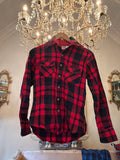 Vintage Flannel - Logo print Skull    - Number 1 Size - XS Men’s