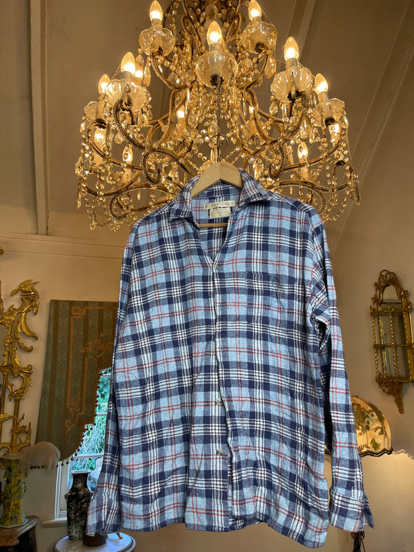 Vintage Flannel - Original Logo Print - Number 41 - Size - Medium