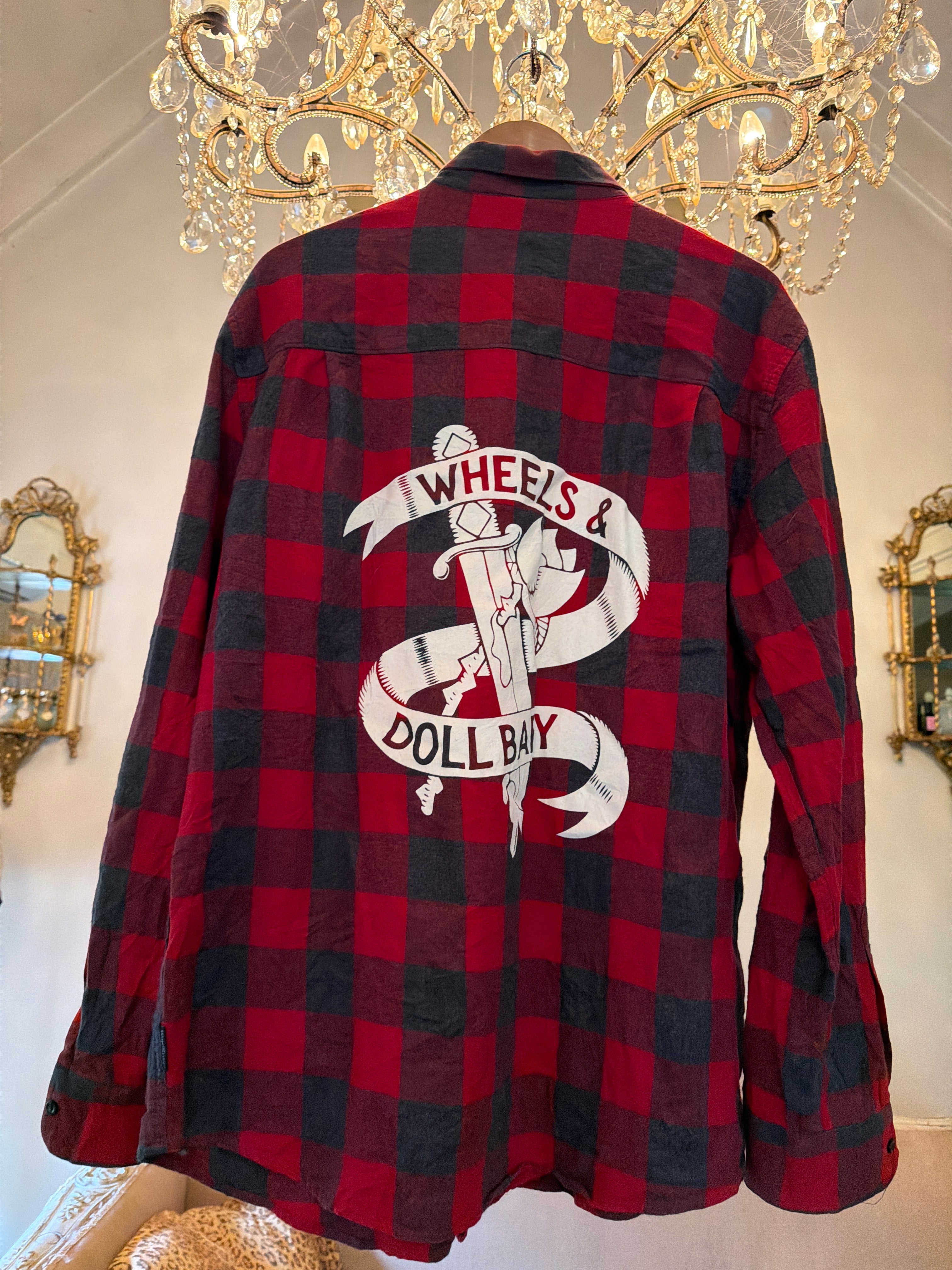 Vintage Flannel - Orig Logo - Shirt Size  men’s XL - number 93
