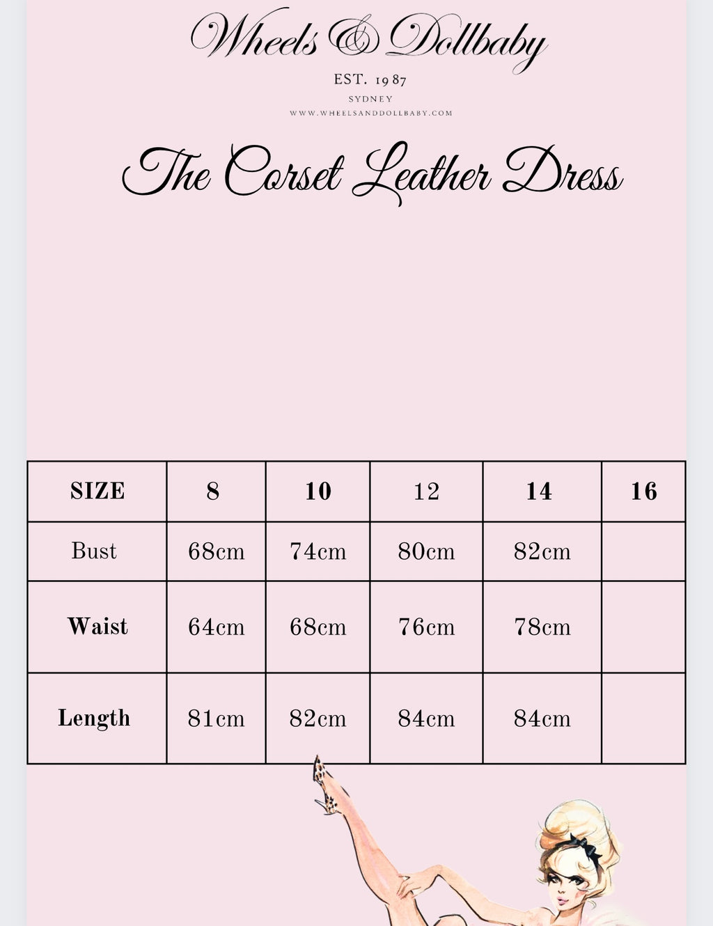 The La’ Maison Leather Corset Dress