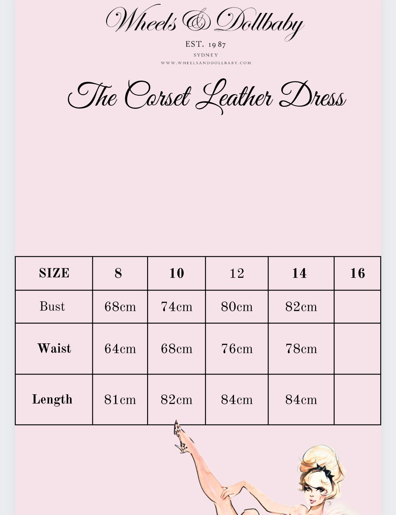 The La’ Maison Leather Corset Dress
