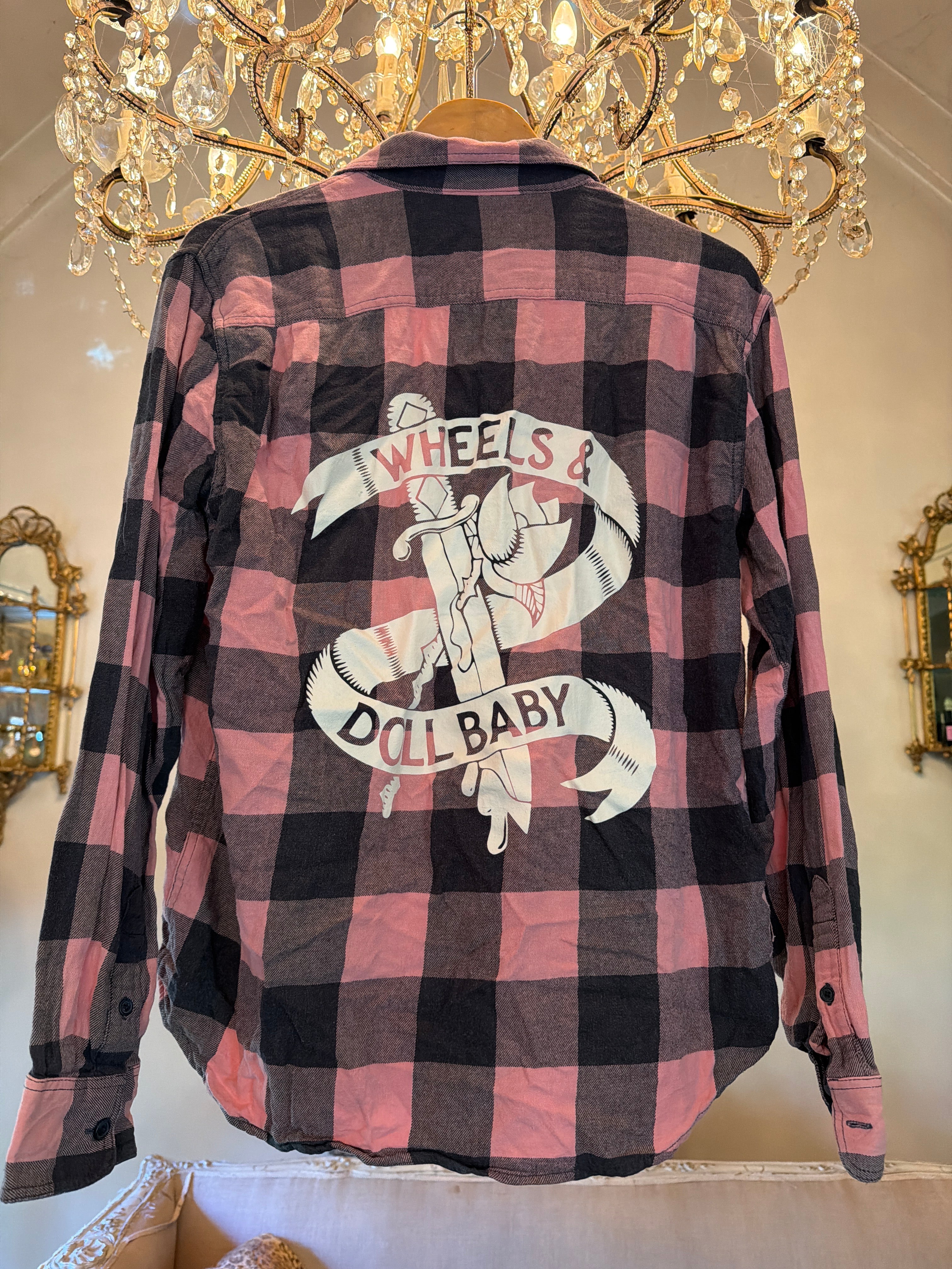 Vintage Flannel - Logo   - Number 41 - Size - M