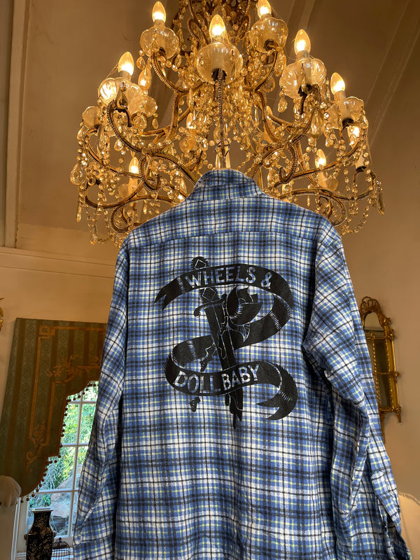 Vintage Flannel - Original Logo Print - Number 26 - Size - Medium