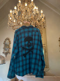Vintage flannel Skull 104 XXL