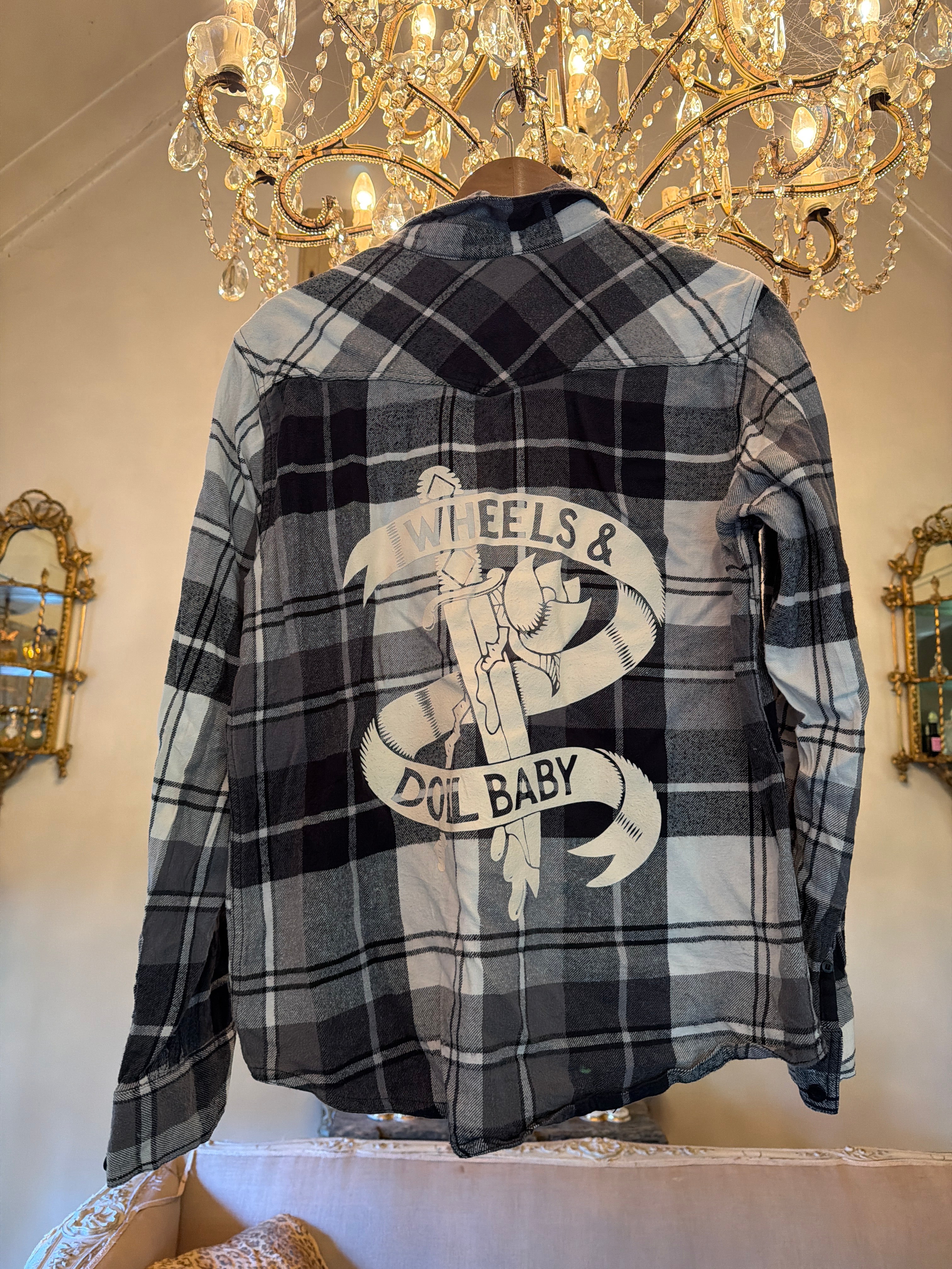 Vintage Flannel - Original Logo - Number 81 - size Large men’s