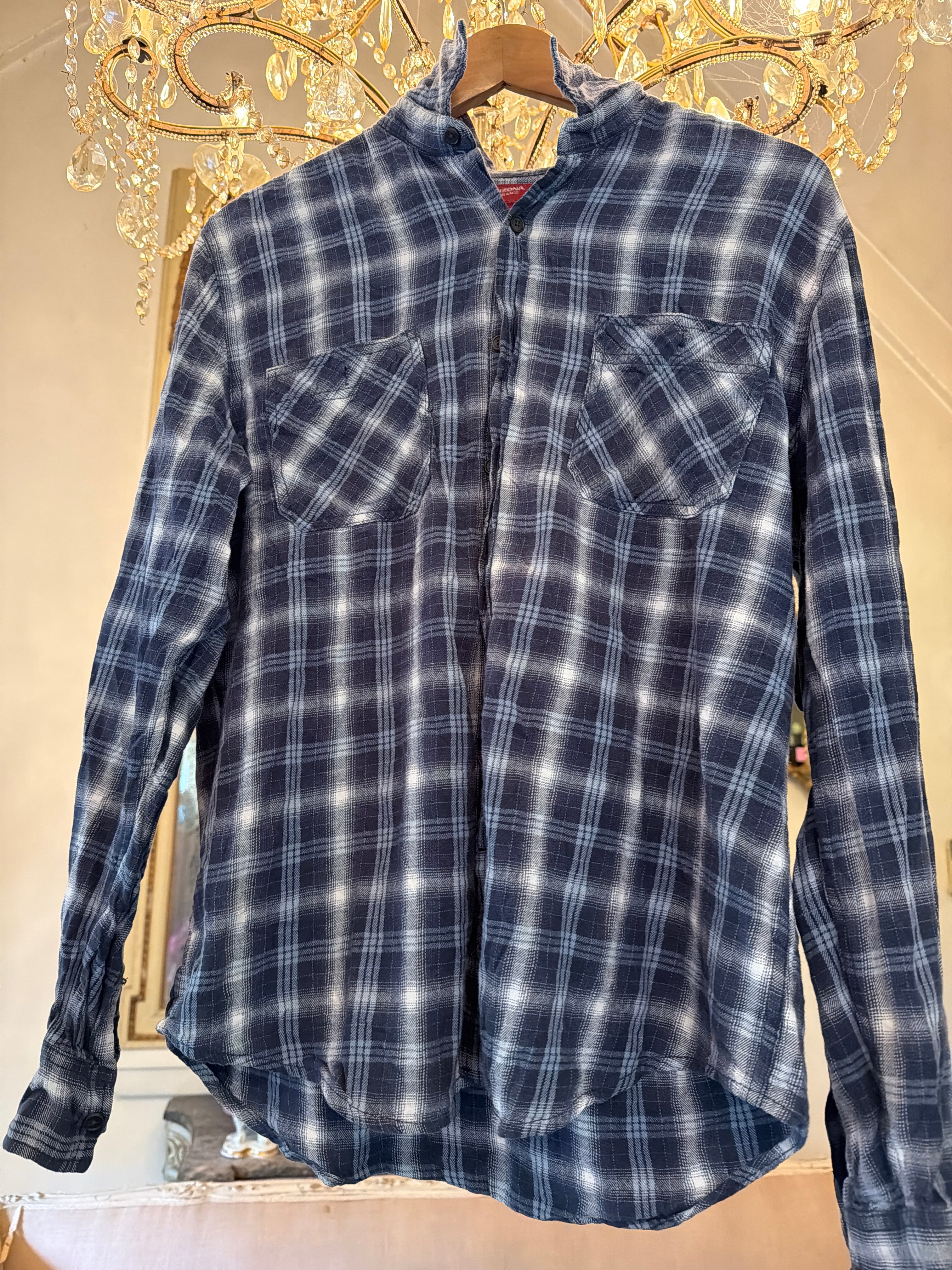Vintage Flannel - original logo print  - Number 35 - Size L men’s