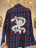 Vintage Flannel - Original Logo - Number 54 - Size - Large