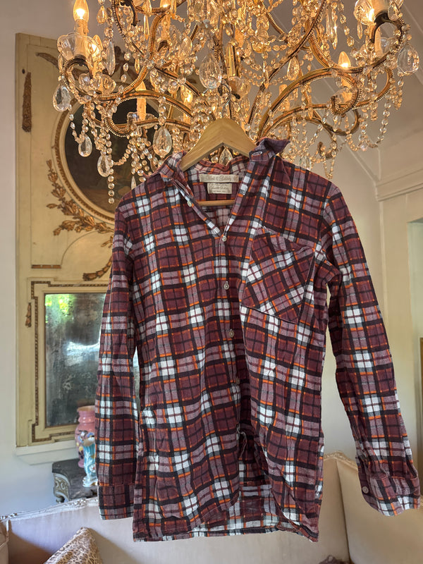 Vintage Flannel - Original Logo - Number 49 - Size - medium