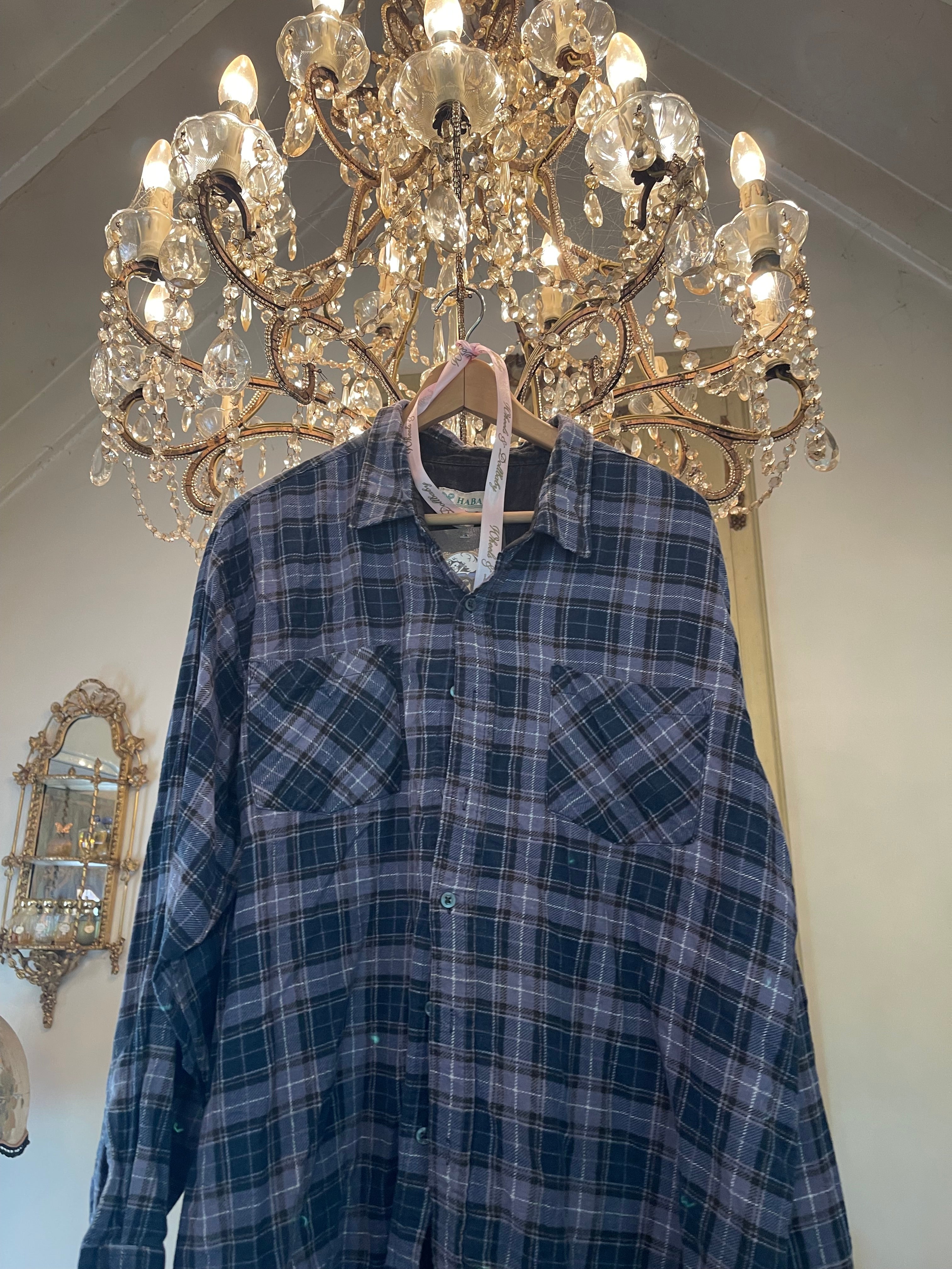 Vintage Flannel - Original Logo - Number 117 Size - XL