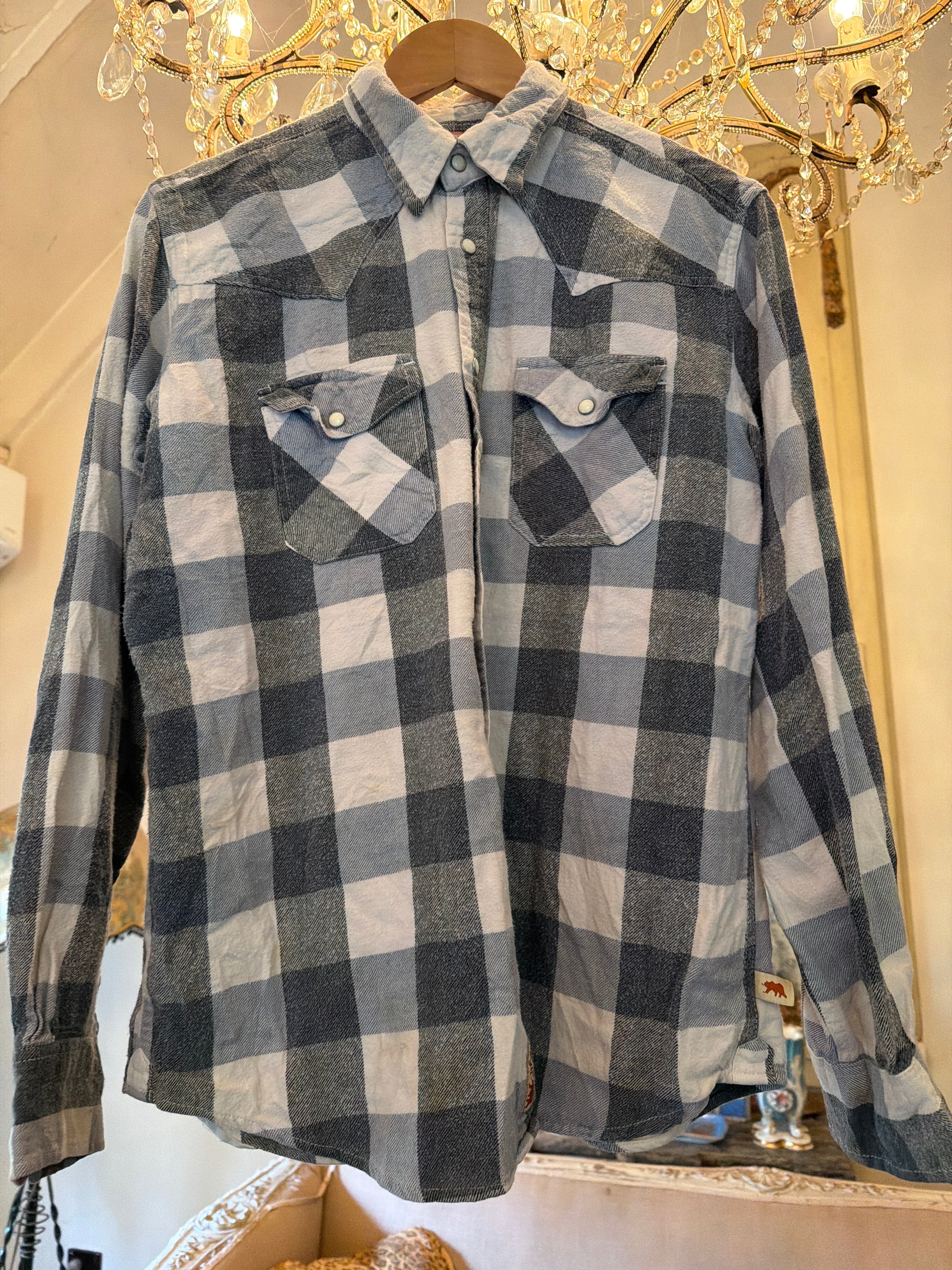 Vintage Flannel -Original Logo - Number 34 - Size M men’s
