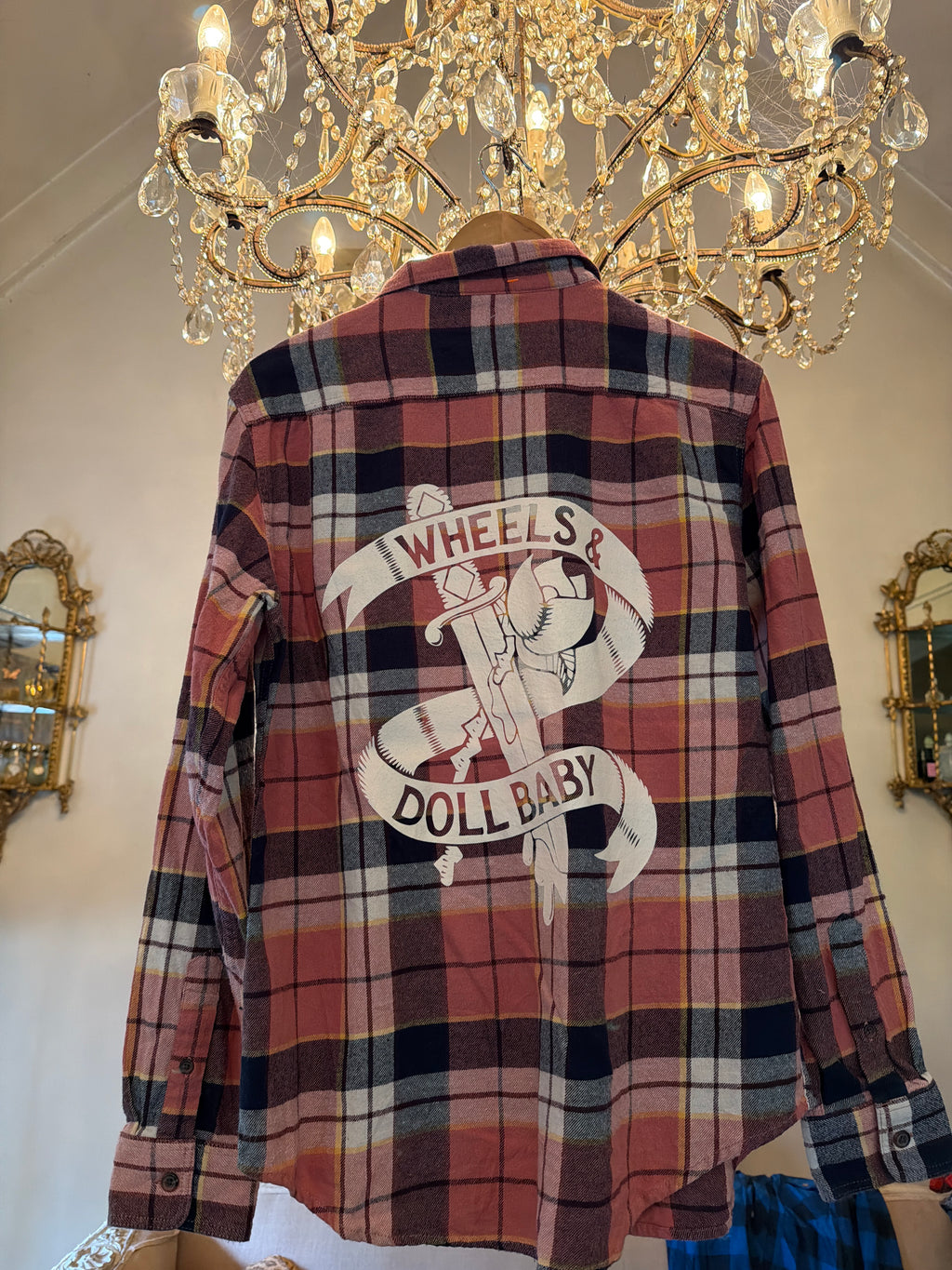 Vintage Flannel - Original Logo  - Number 38 - Size - M men’s