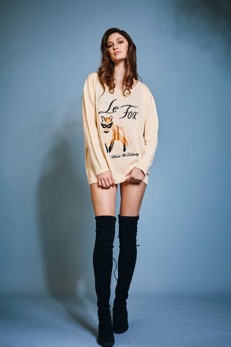 The Oversized Le Fox Sweater