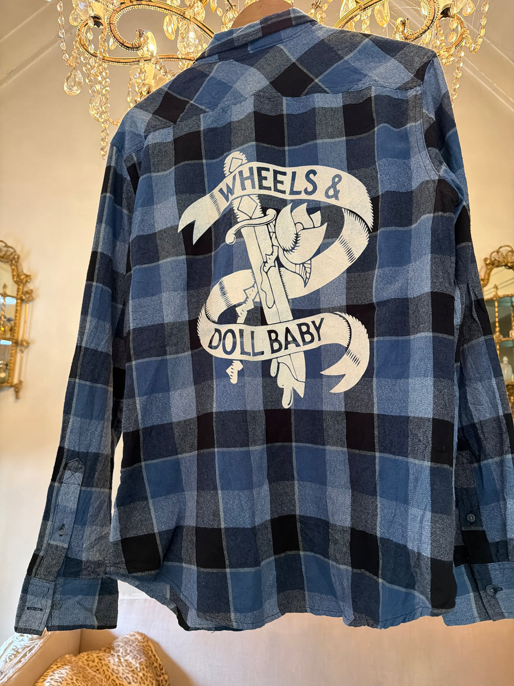Vintage Flannel - Original Logo - Number 89 Flannel Shirt size men’s L