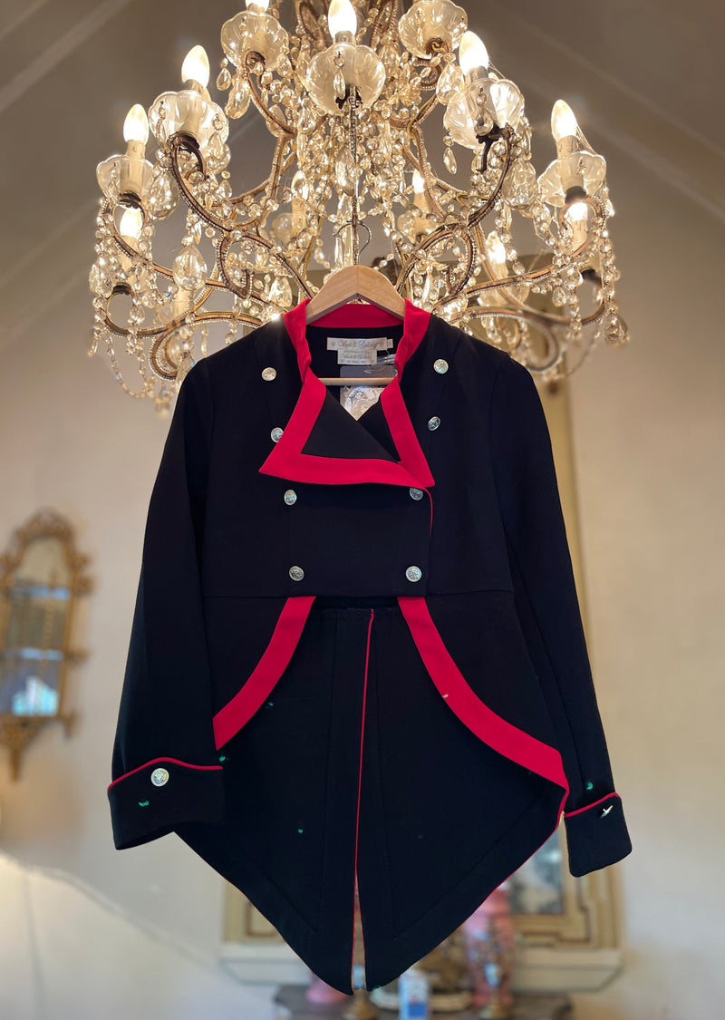 The Pirateer Jacket Black & Red