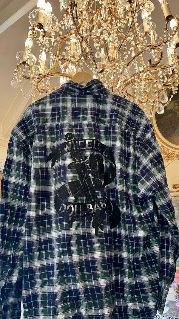 Vintage Flannel - Original Logo - Number 83 Size - Large
