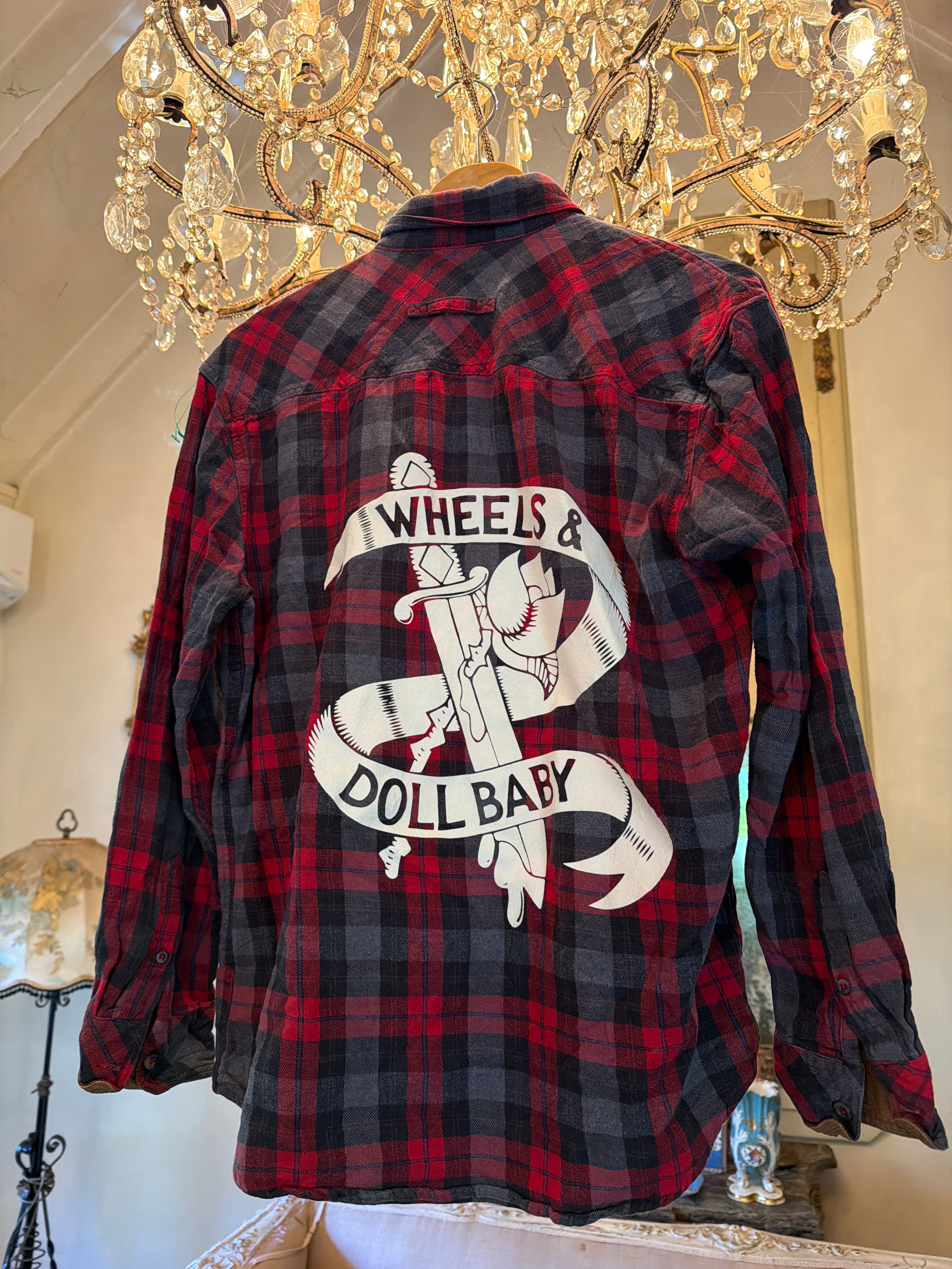 Vintage Flannel - Original Logo Number 21 Size- M