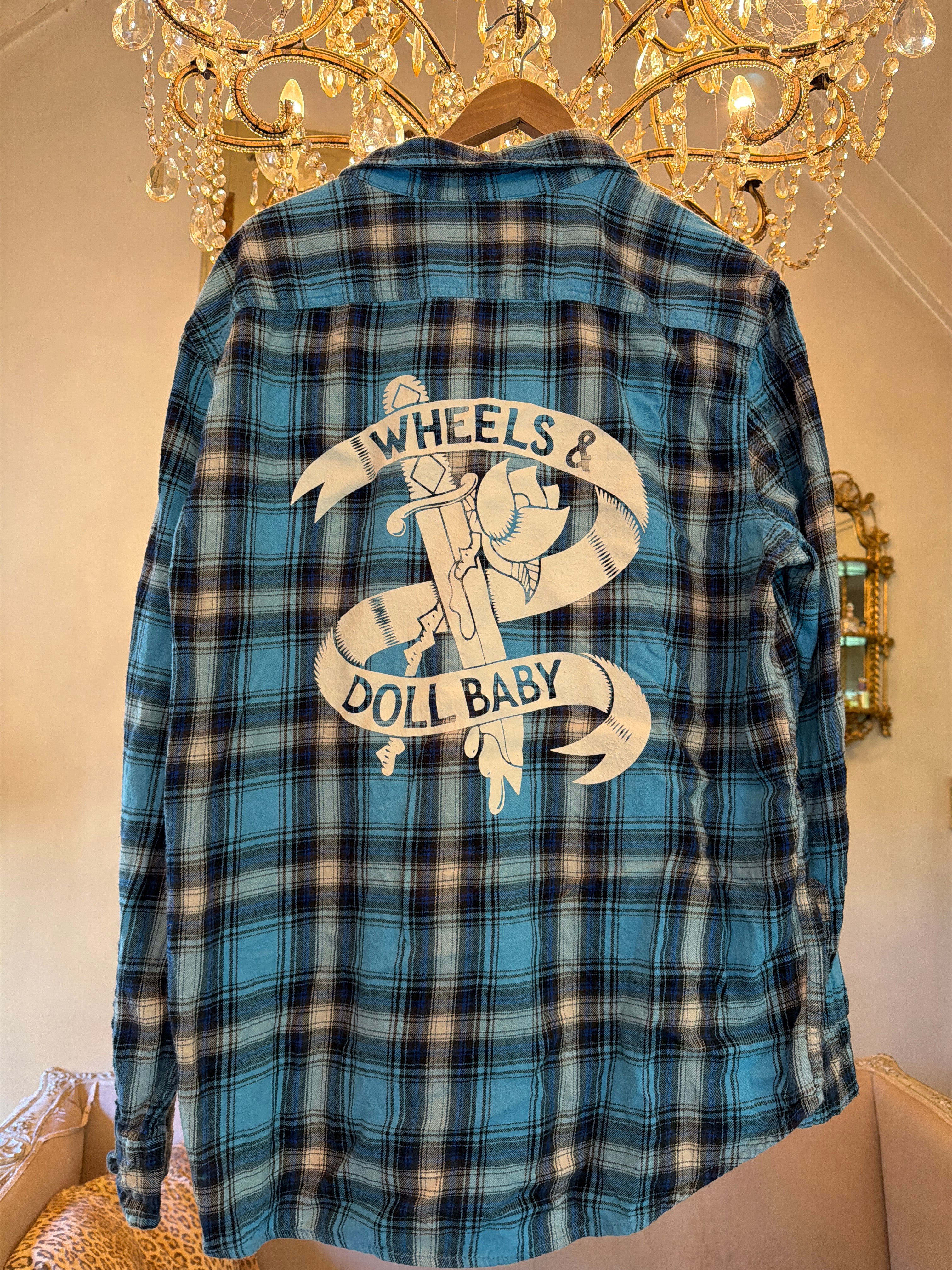 Vintage Flannel - Original Logo   - Number 56 - Size - X Large men’s