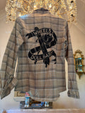 Vintage Flannel - Original logo - Number 13 - Size - S